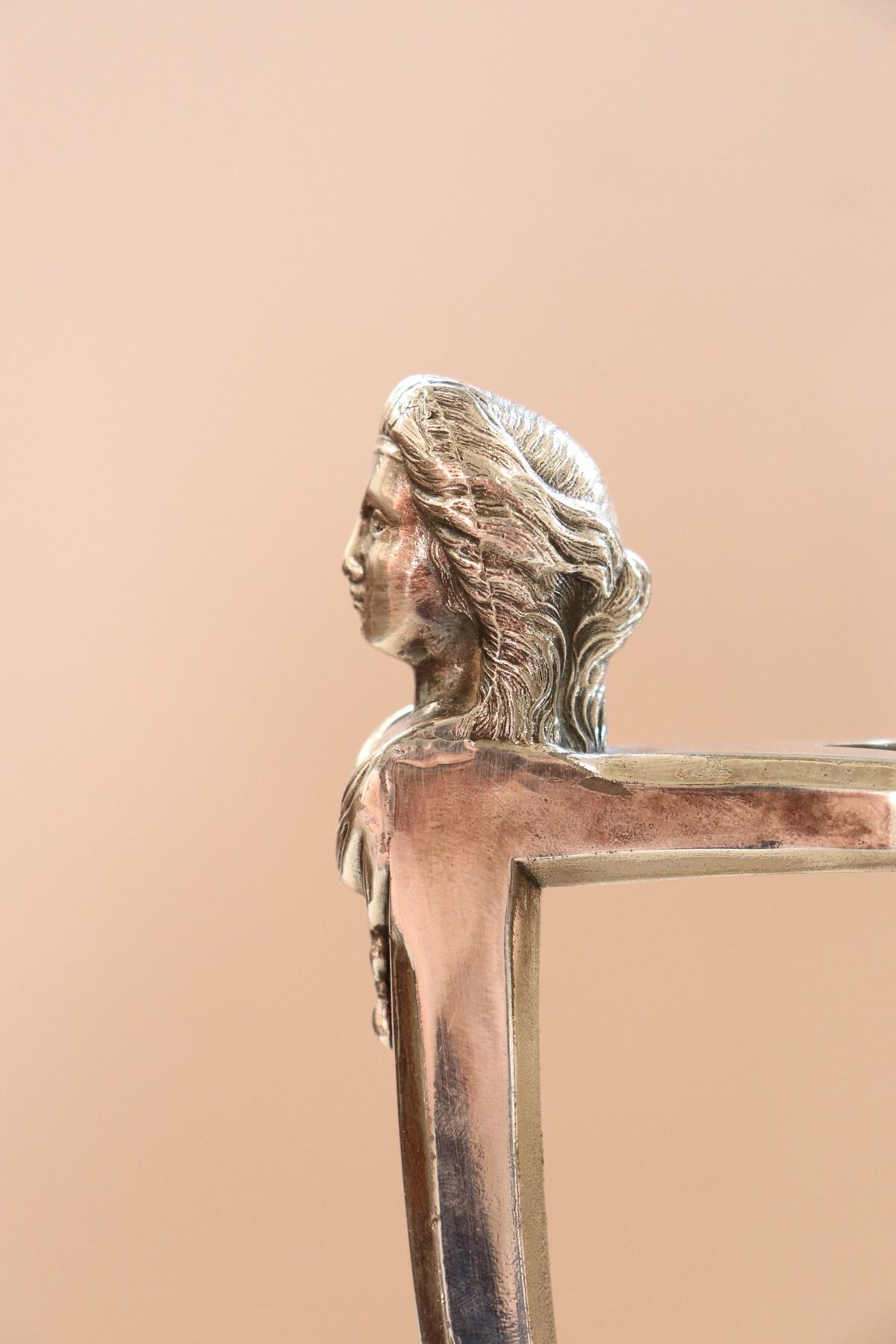 Pichet en métal argenté ancien américain du 19ème siècle par Stimpson en vente 1
