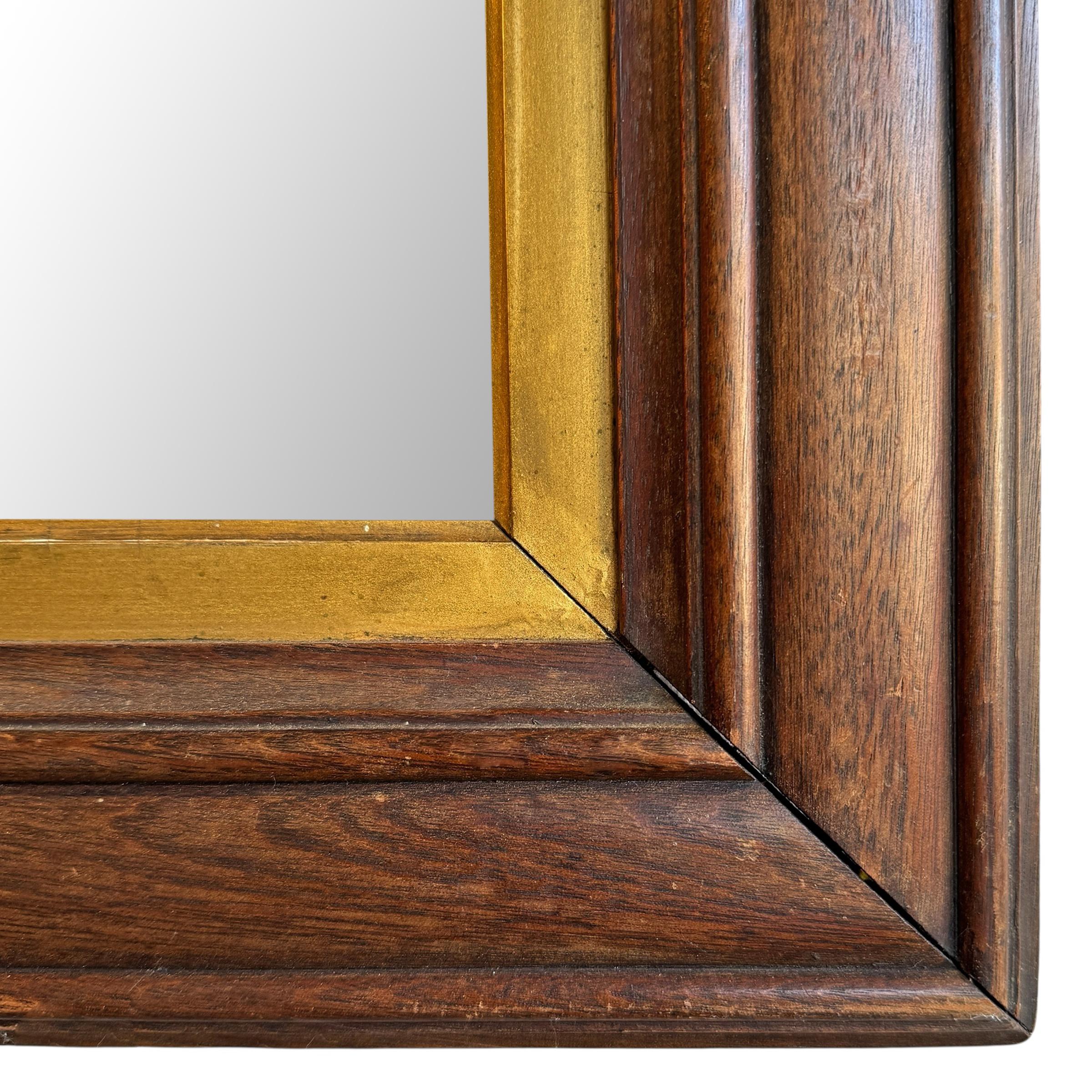 19th Century American Arch-Topped Mirror For Sale 6