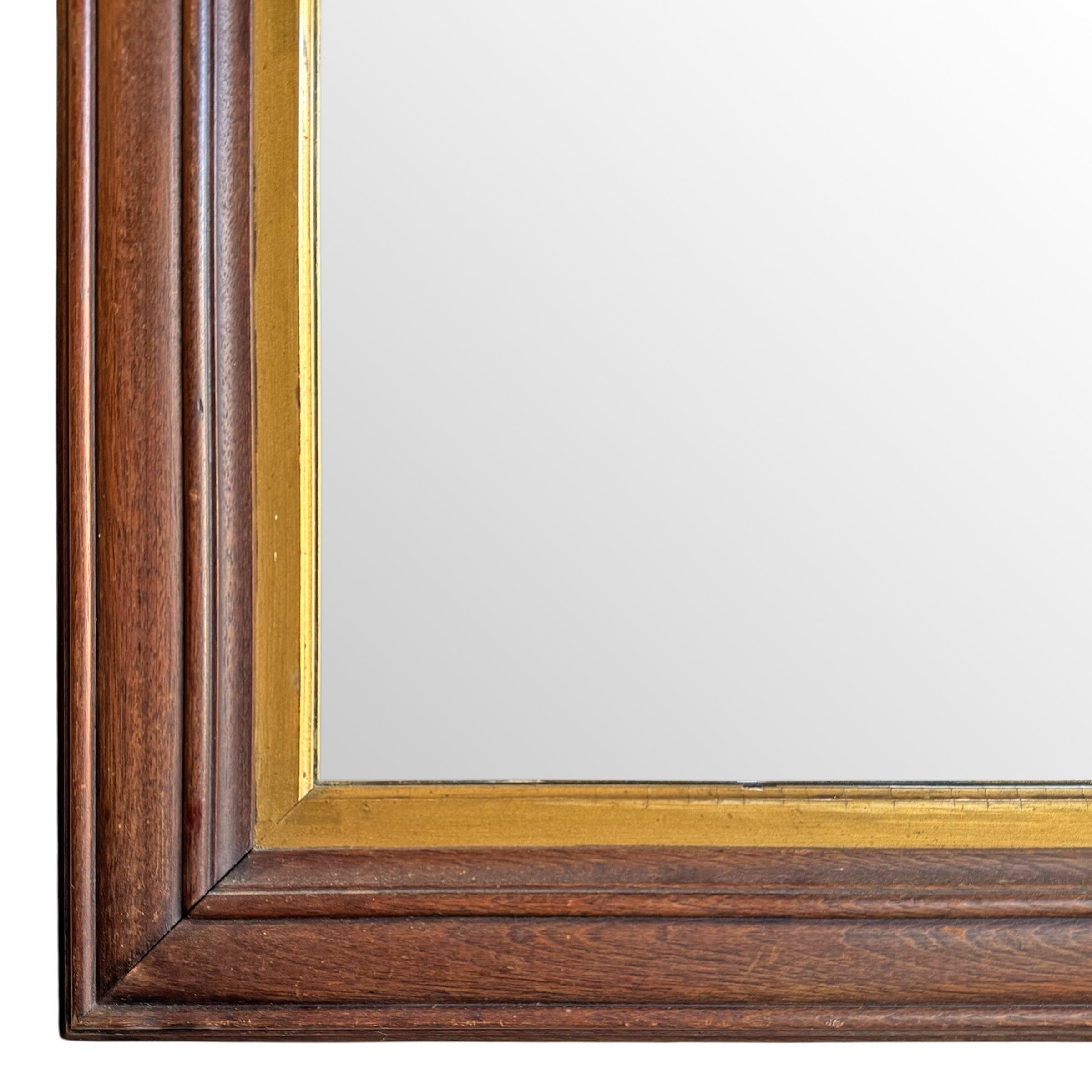 19th Century American Arch-Topped Mirror For Sale 4