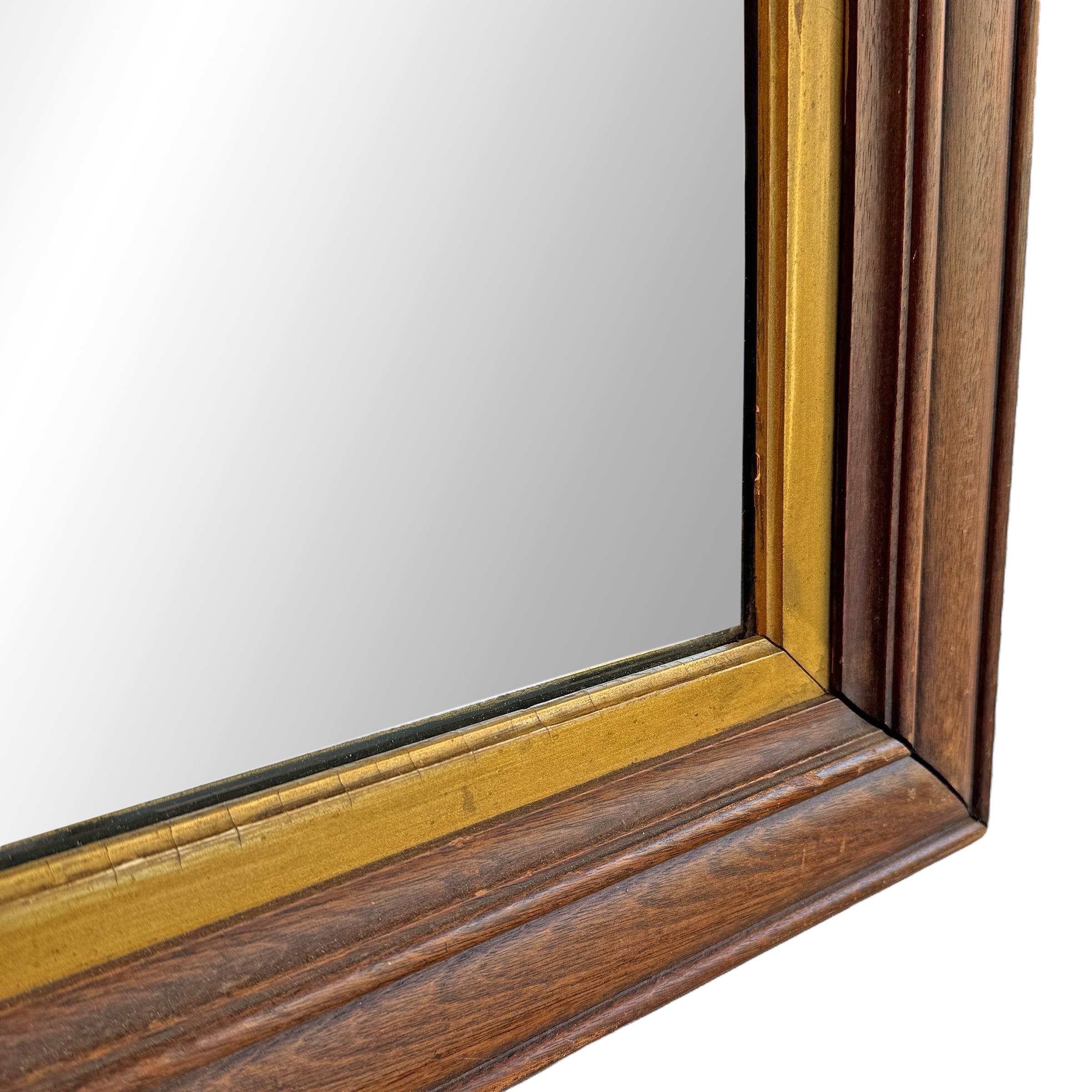 19th Century American Arch-Topped Mirror For Sale 5