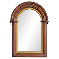 Antique 19th Century American Arch-Topped Mirror