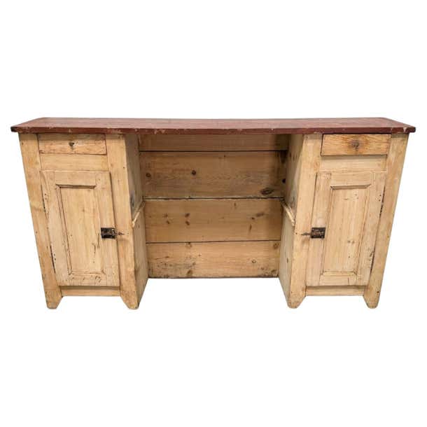 19th Century American Barber Shop Back Bar For Sale at 1stDibs