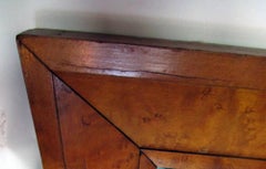 19th Century American Bird's-Eye Maple Framed Mirror