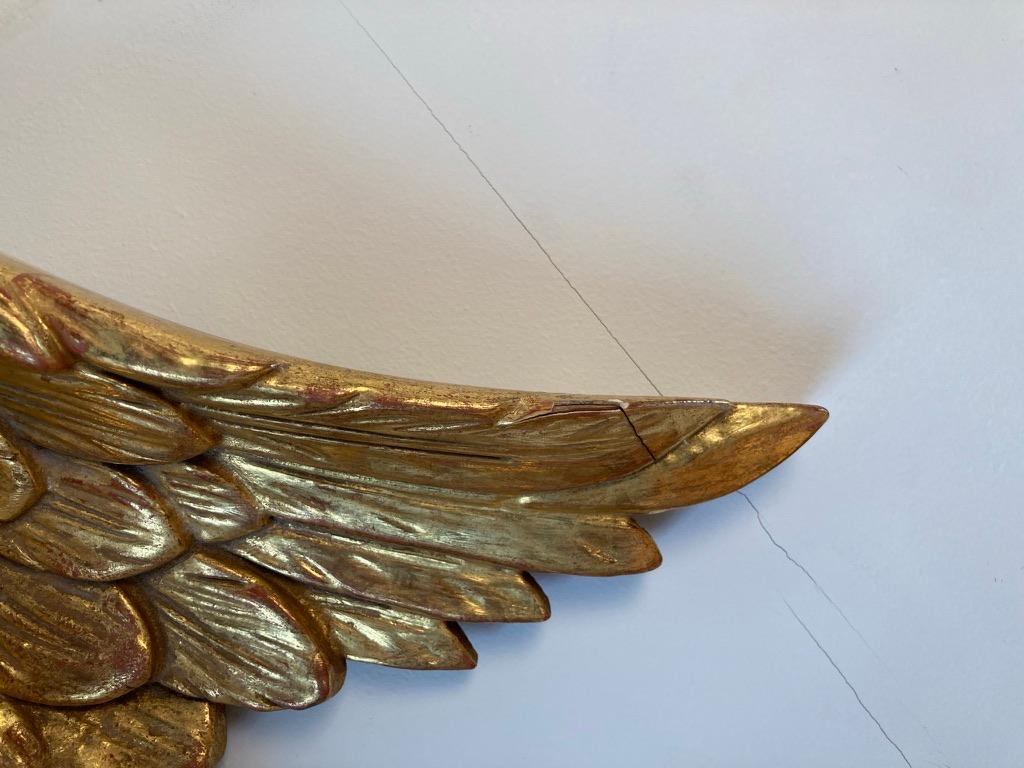 19th Century American Carved Giltwood Eagle 5