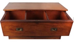 19th Century American Cherry Campaign Chest
