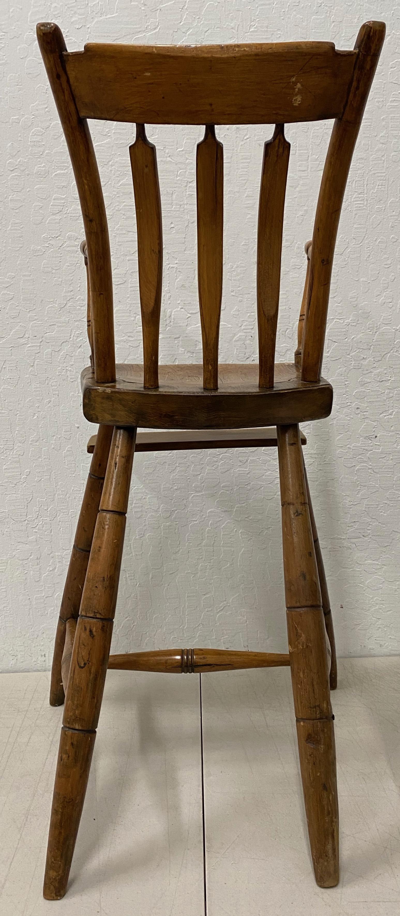 19th Century American Child's High Chair In Good Condition In San Francisco, CA