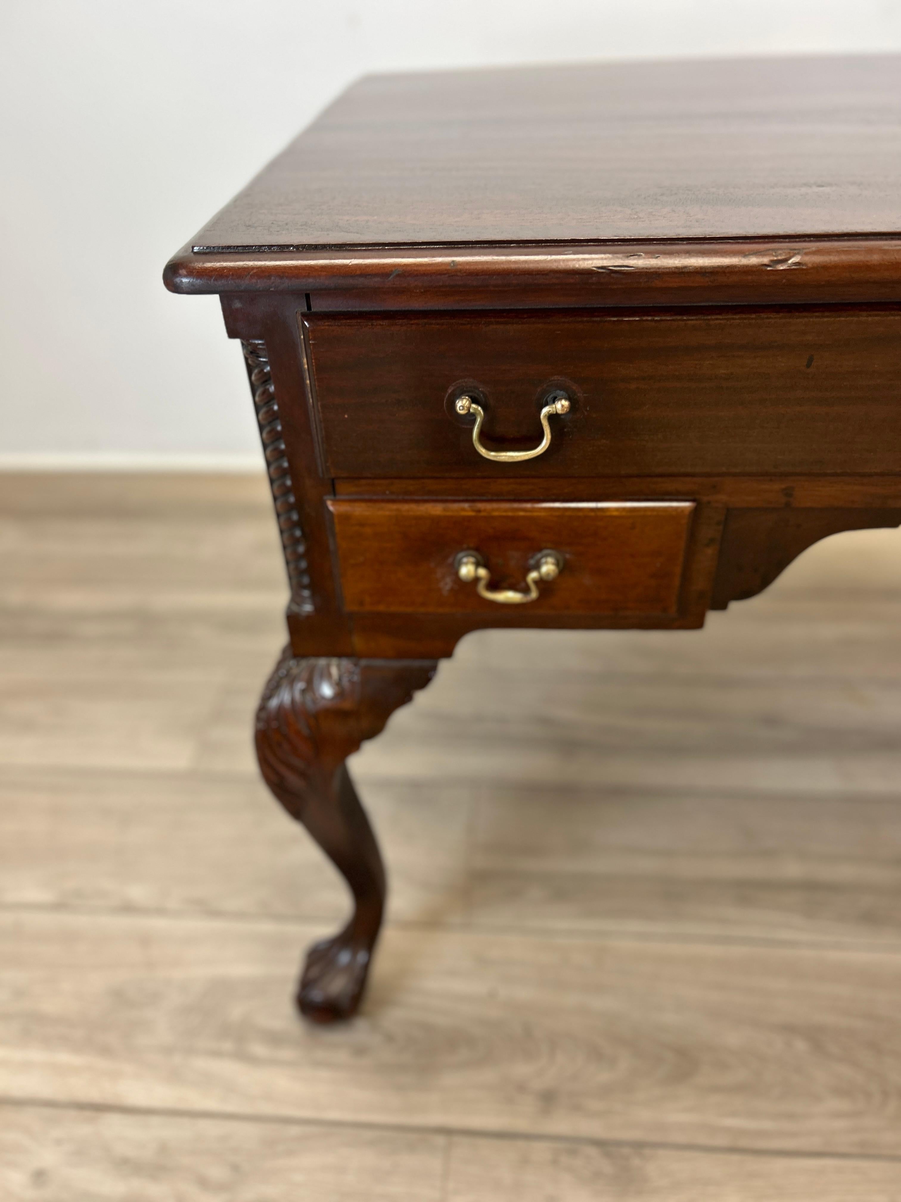 19th Century American Chippendale Writing Desk  For Sale 9