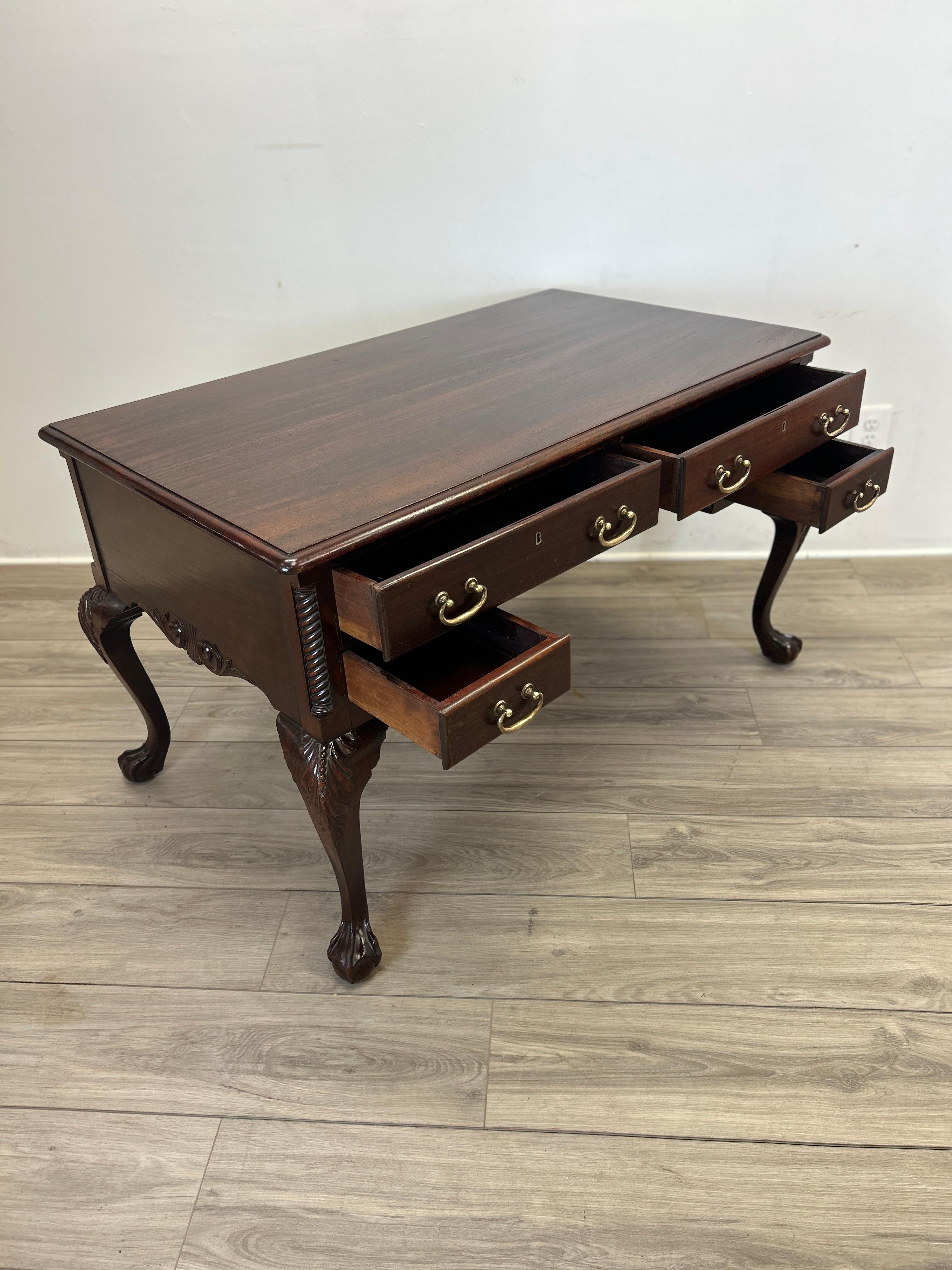 19th Century American Chippendale Writing Desk  For Sale 12