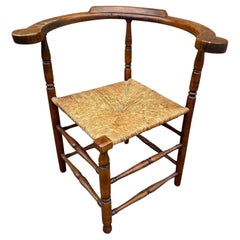 Antique 19th Century American Corner Chair