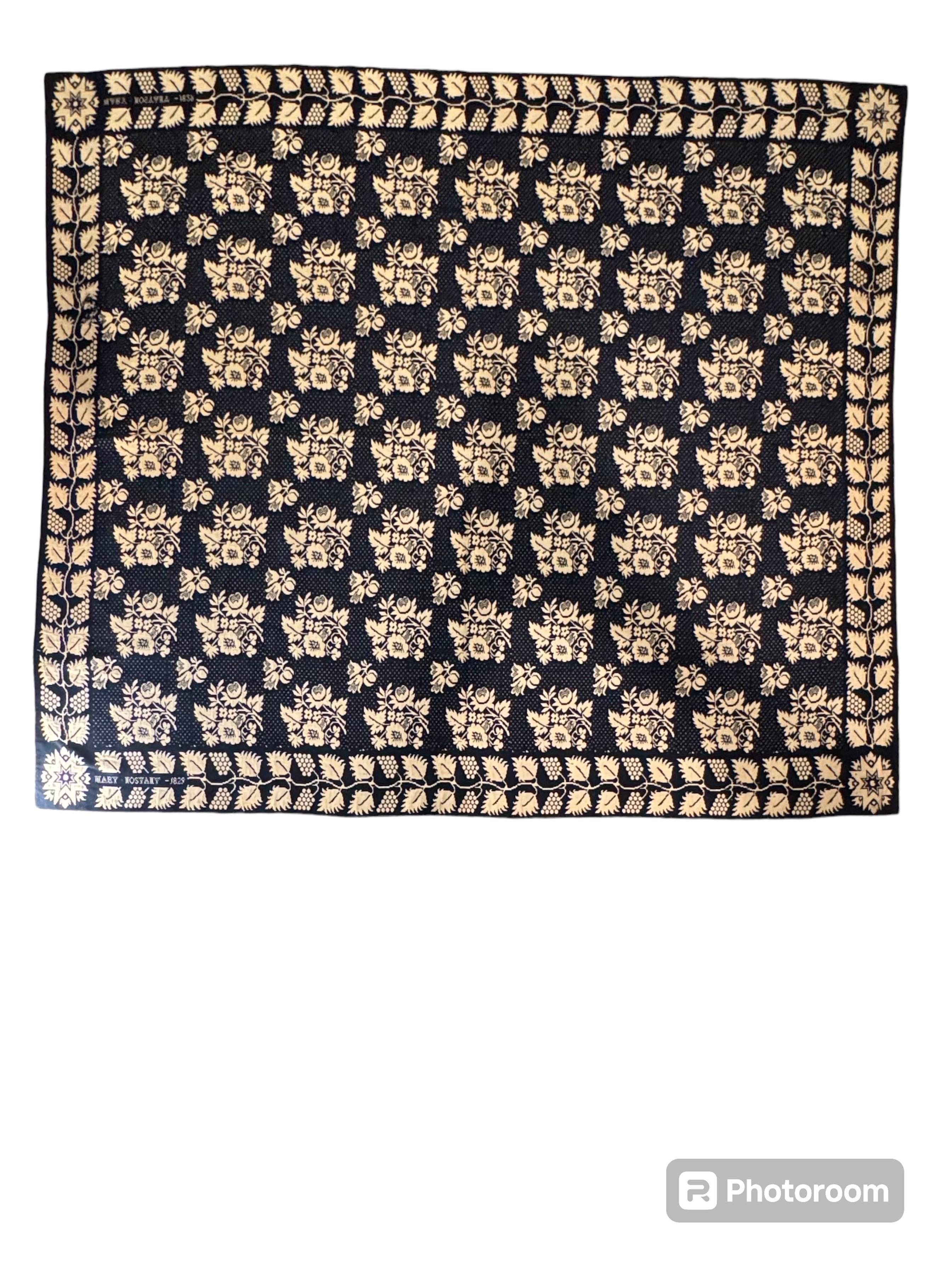 19th Century American Coverlet 7