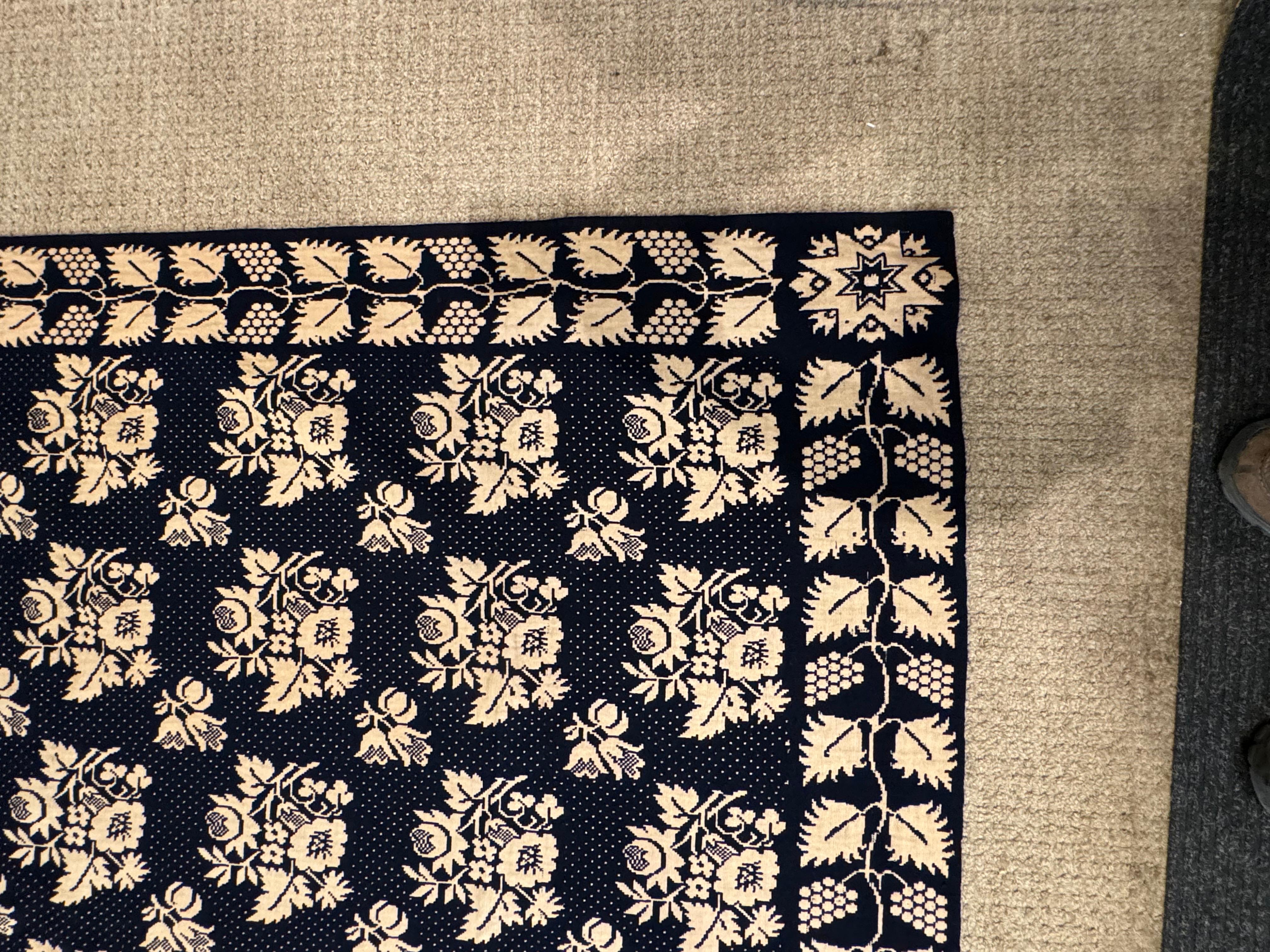 19th Century American Coverlet 2