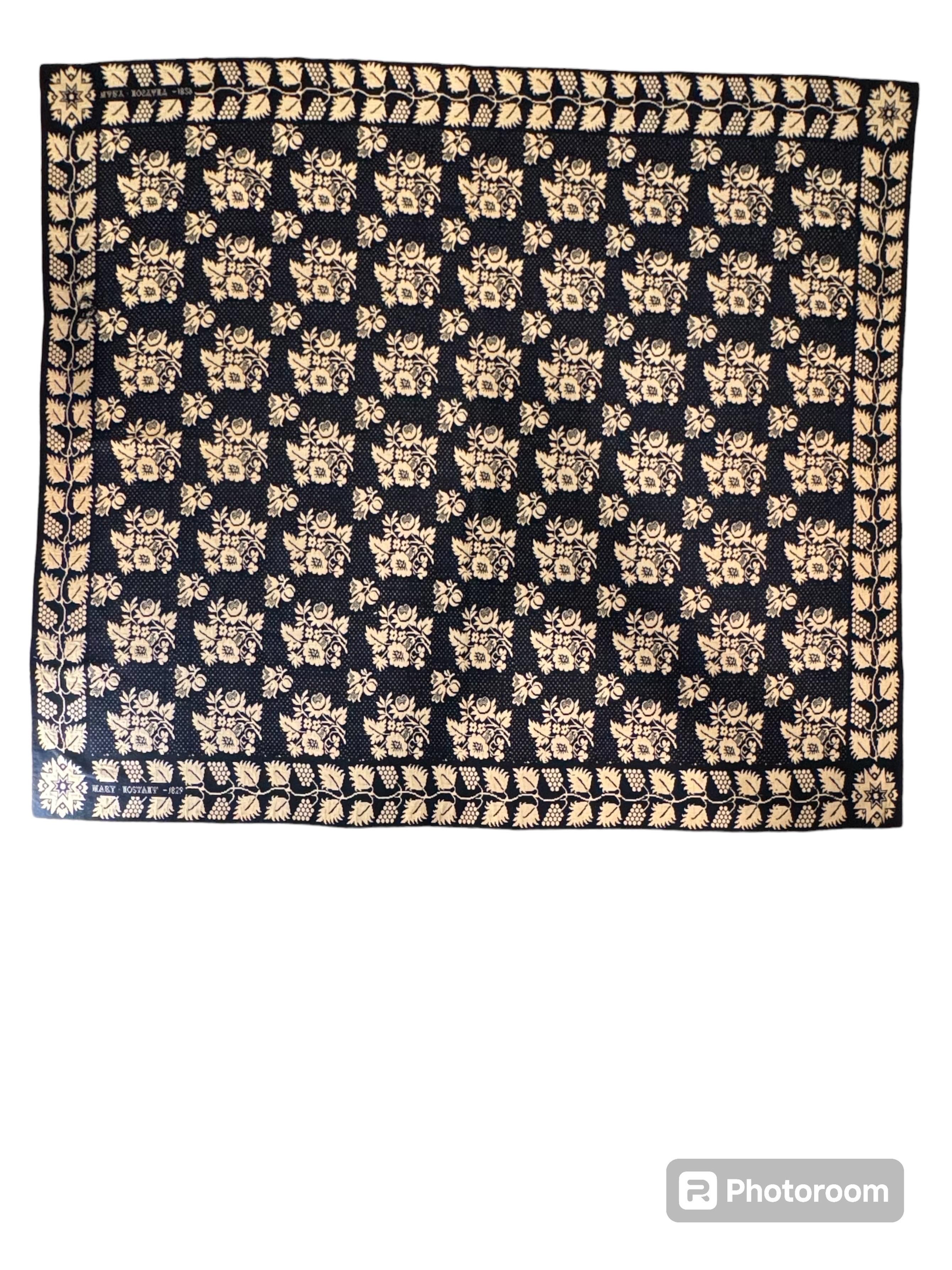 19th Century American Coverlet 2