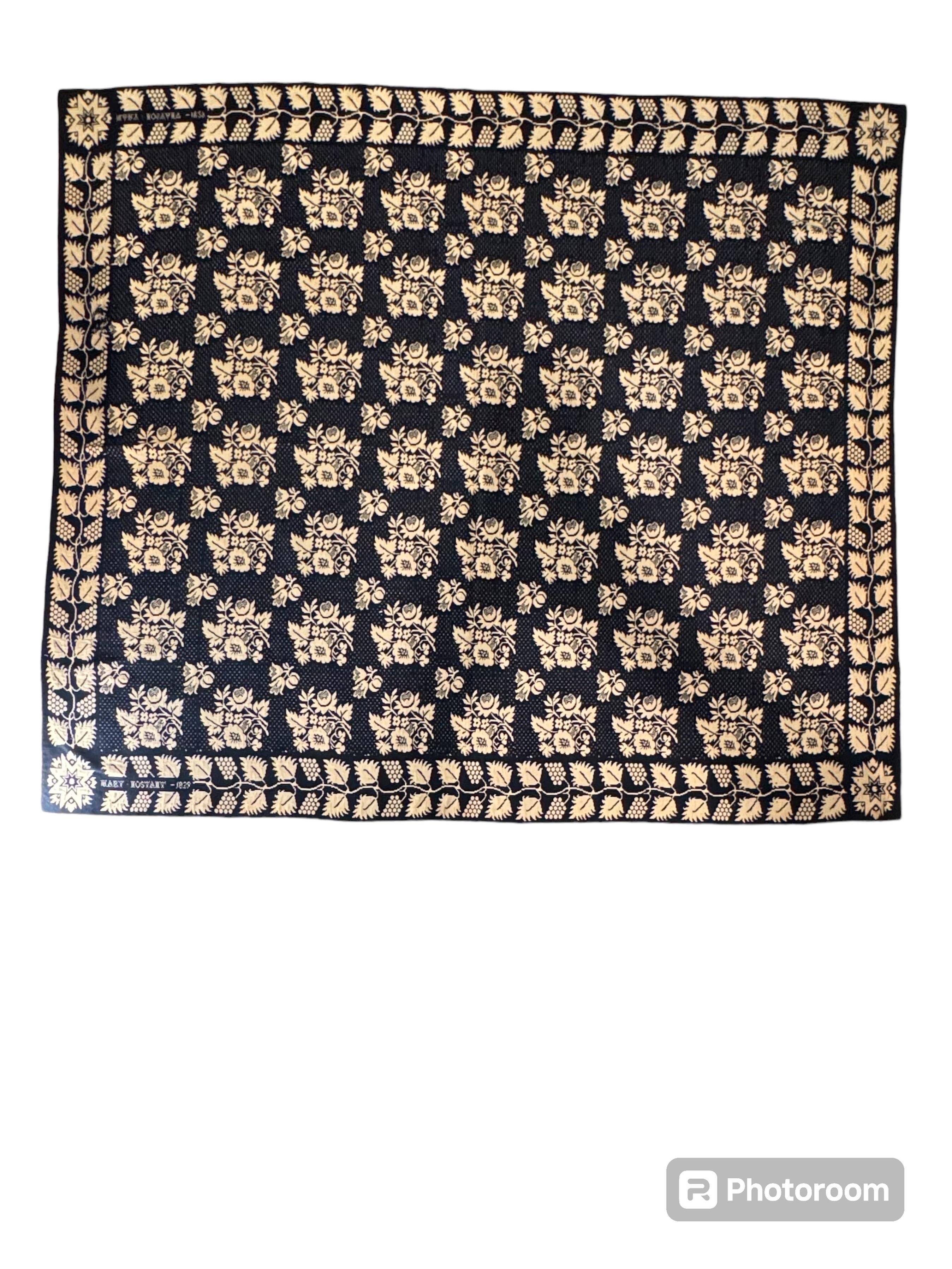19th Century American Coverlet 3