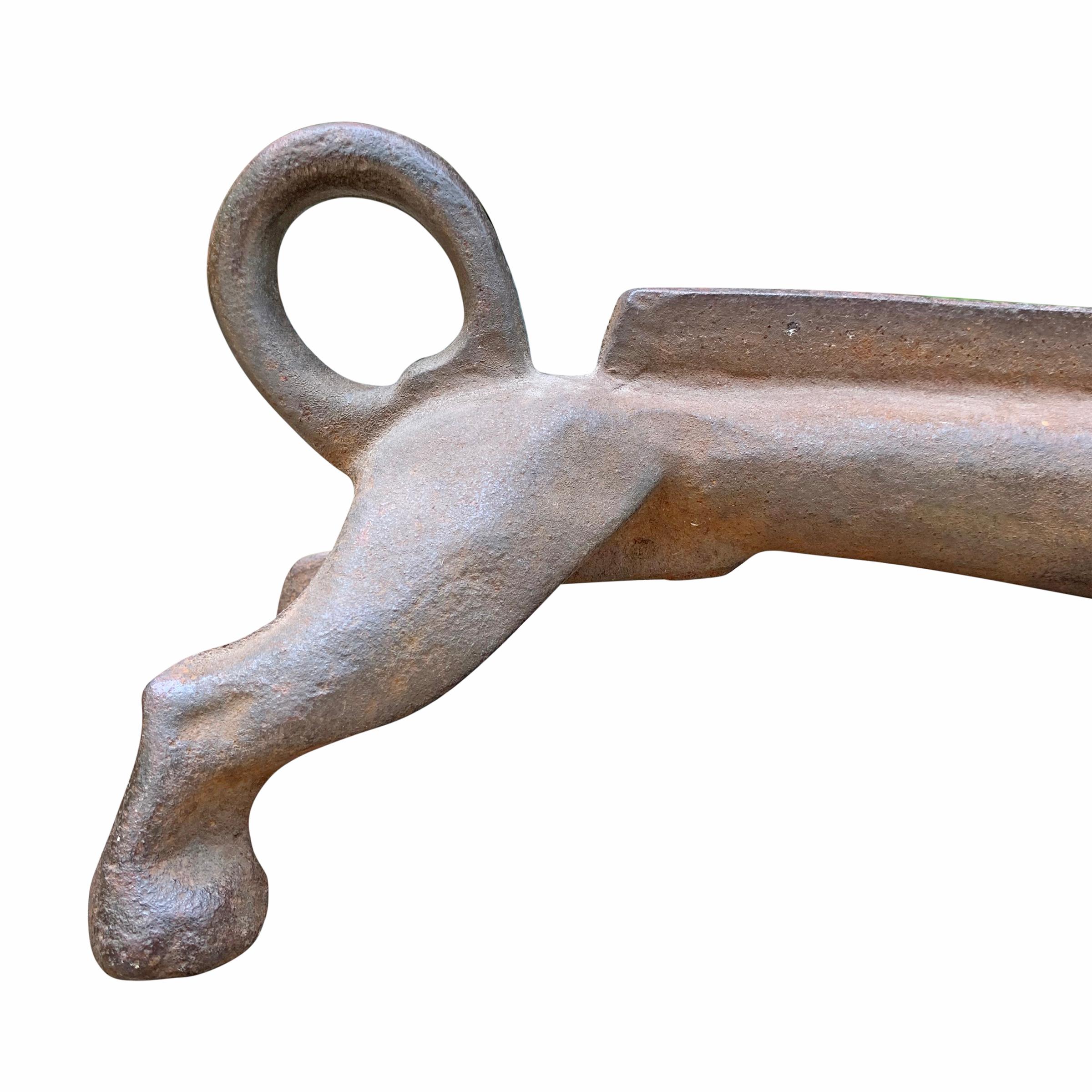 cast iron dachshund boot scraper