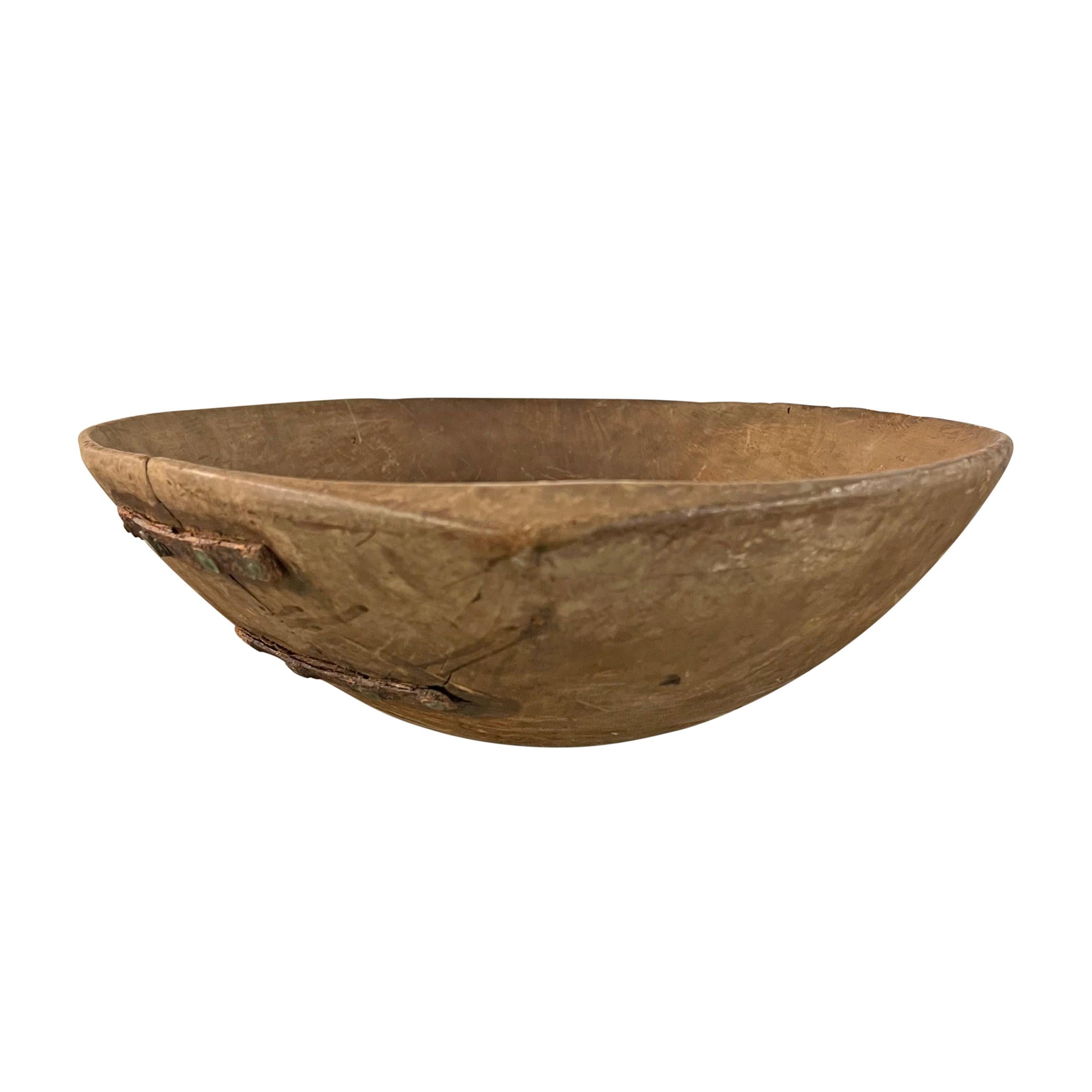 19th Century American Dough Bowl In Good Condition For Sale In Chicago, IL