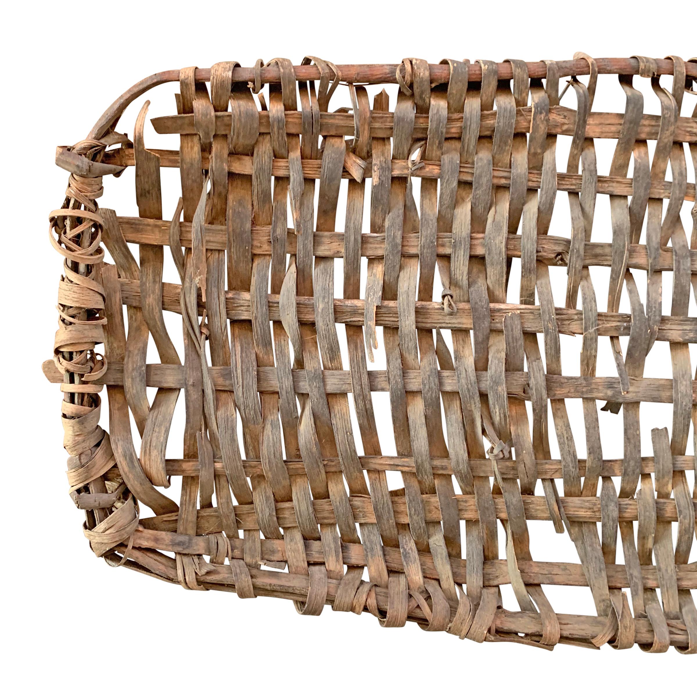 Oak 19th Century American Drying Basket