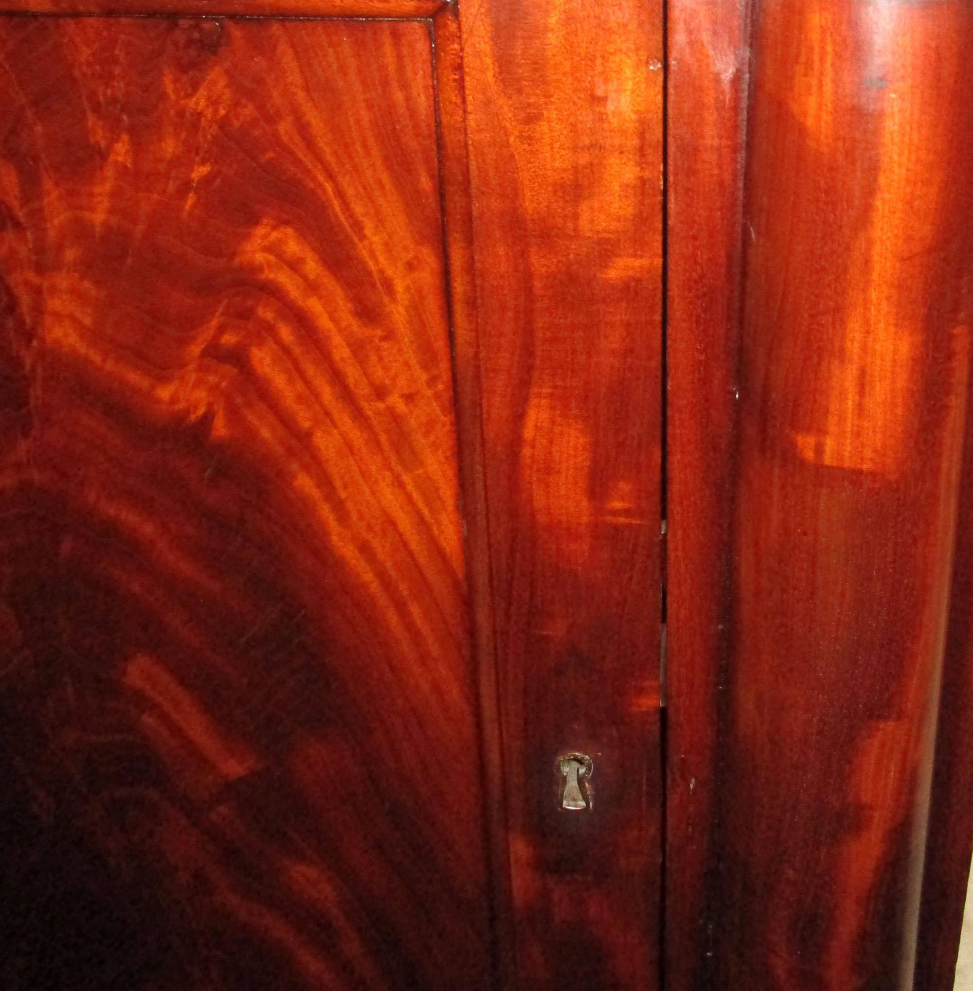 mahogany sideboard with marble top