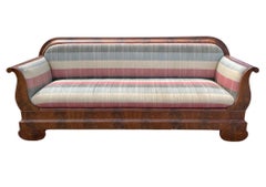 19th Century American Empire Mahogany Sofa Attr. to J. Meeks