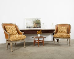 Tavolo da lavoro o console della fattoria americana del XIX secolo