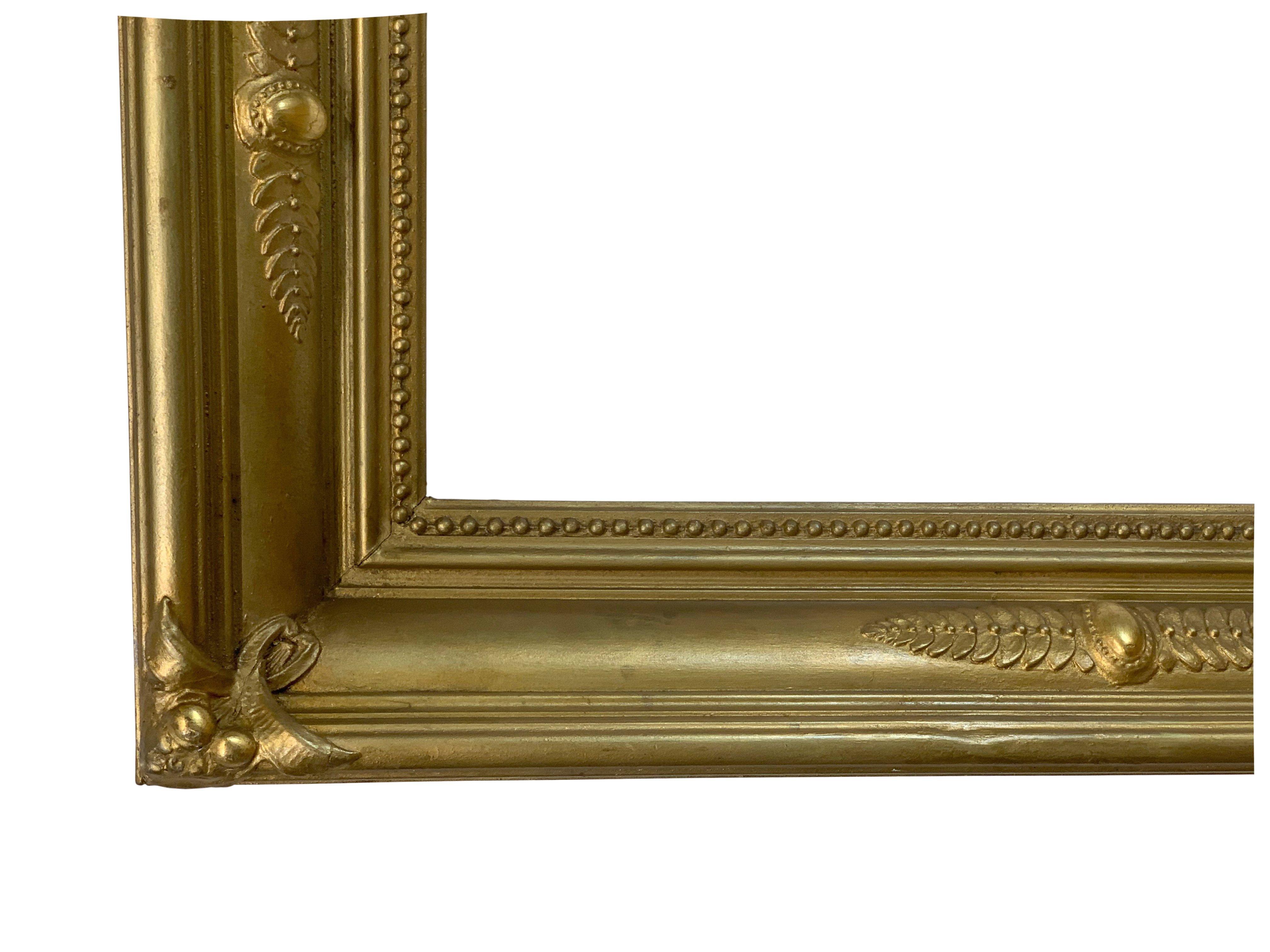 12.5 x 22.5 19th century American Federal picture frame circa 1825

Rabbet dimensions: 12.5