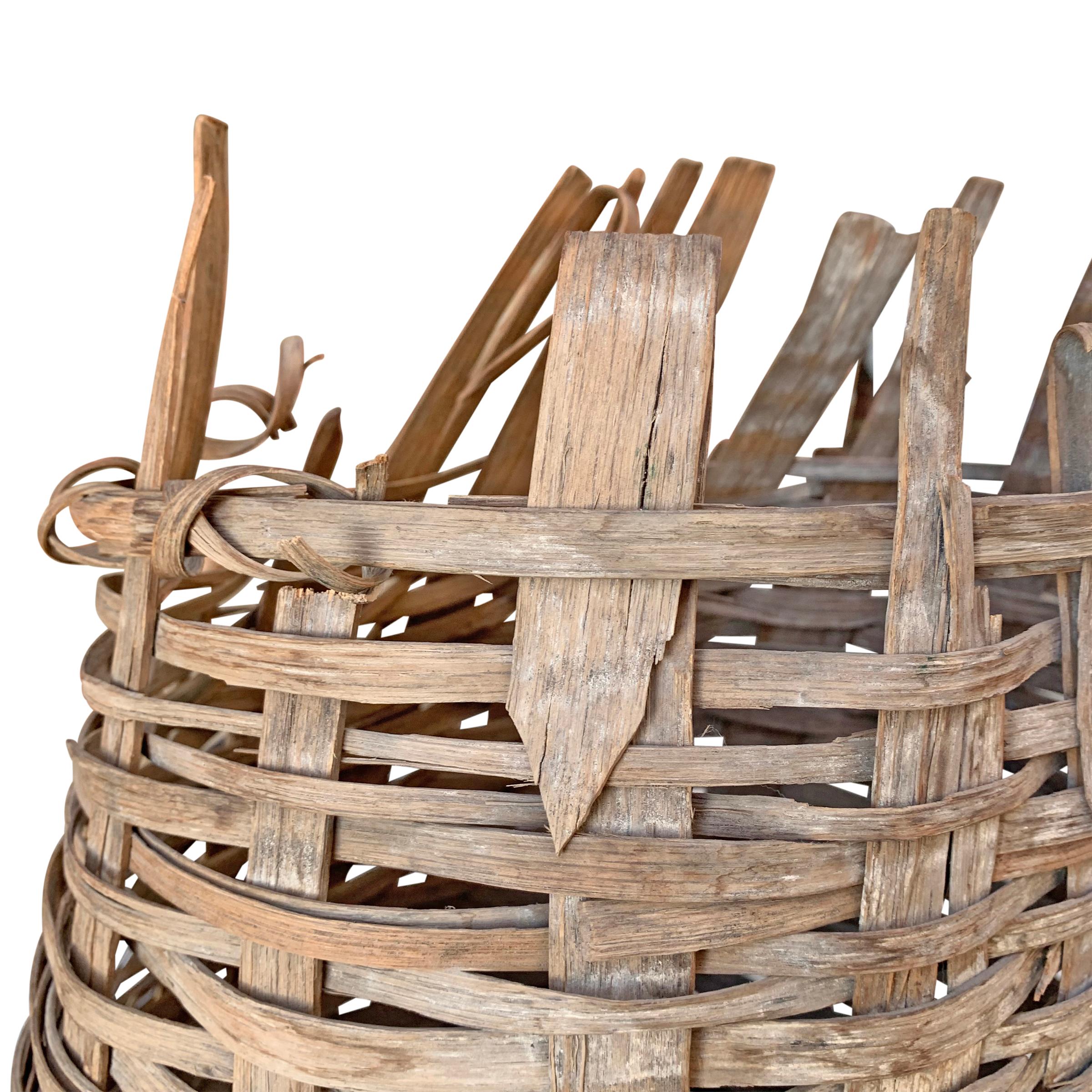 19th Century American Fishing Basket 4