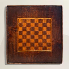 Tablero de juego de arte popular americano del siglo XIX