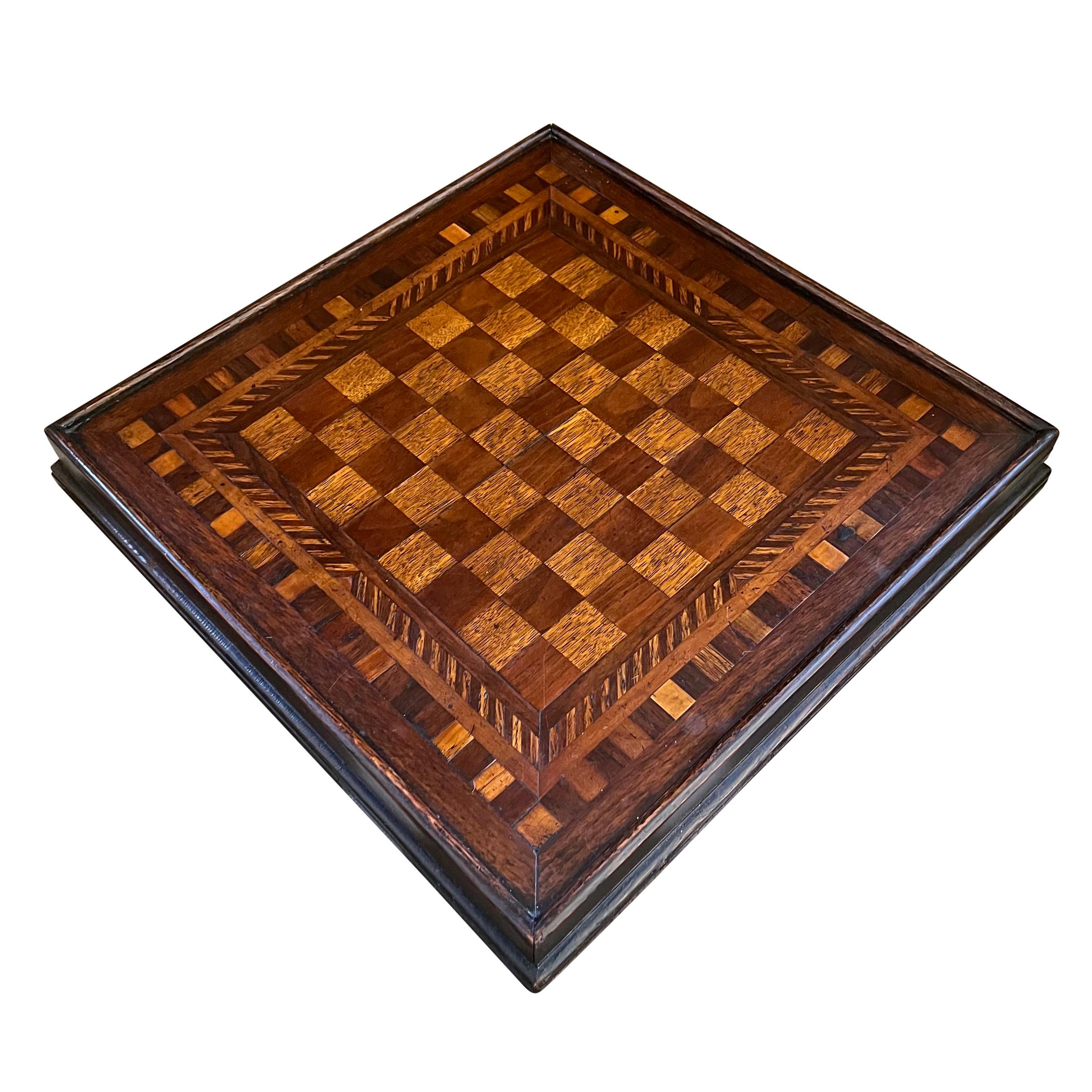 19th Century American Folk Art Game Board 2