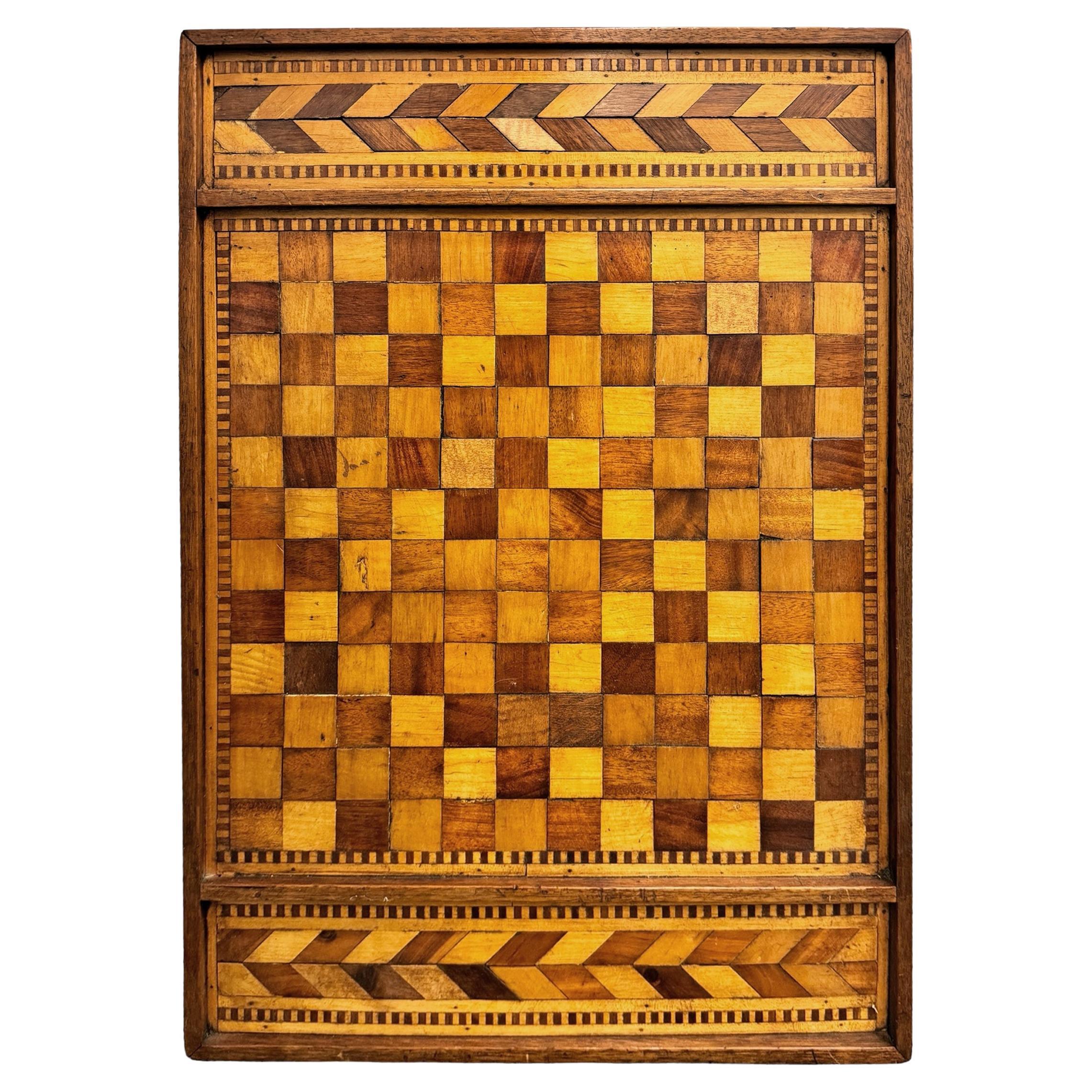 19th Century American Folk Art Game Board For Sale