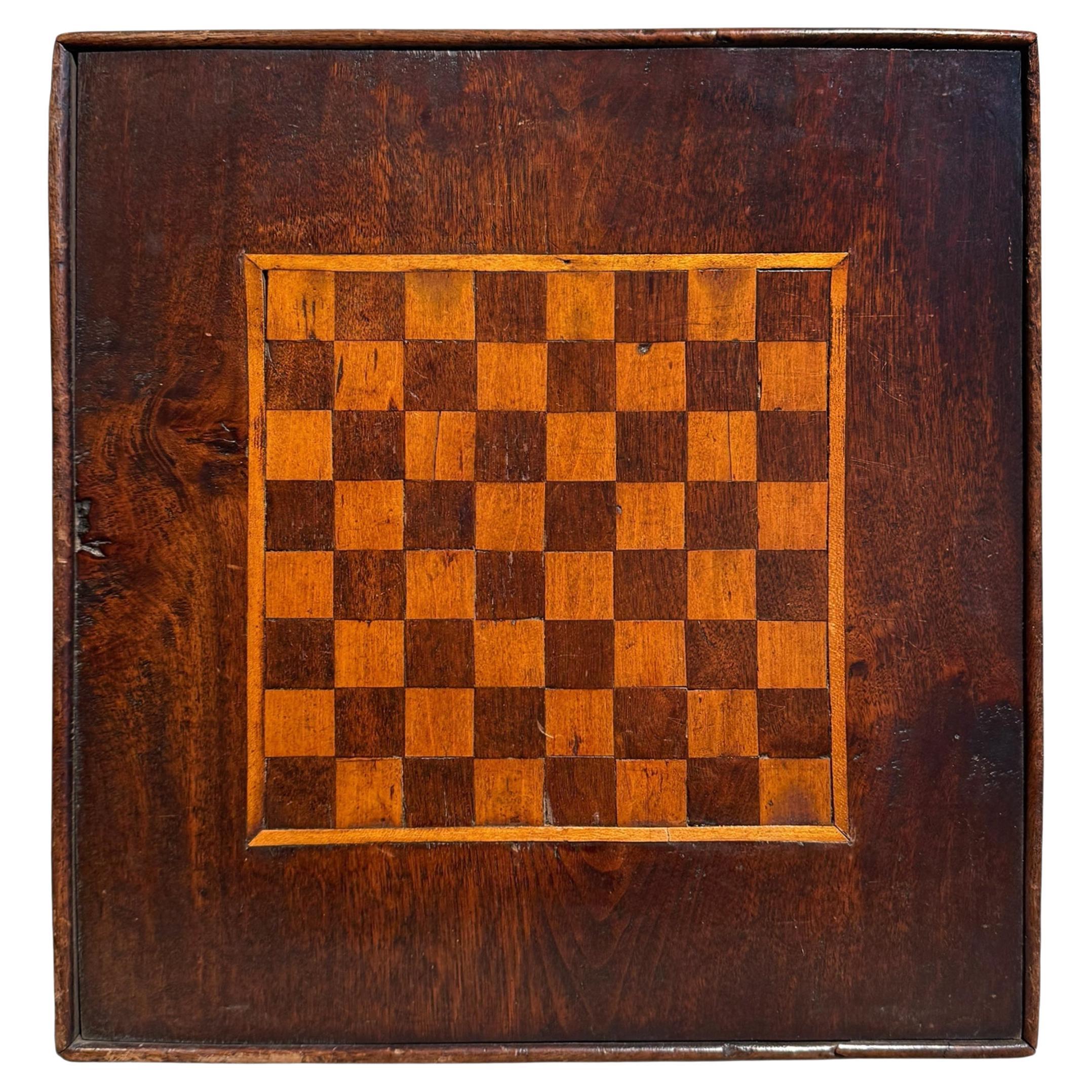 19th Century American Folk Art Game Board