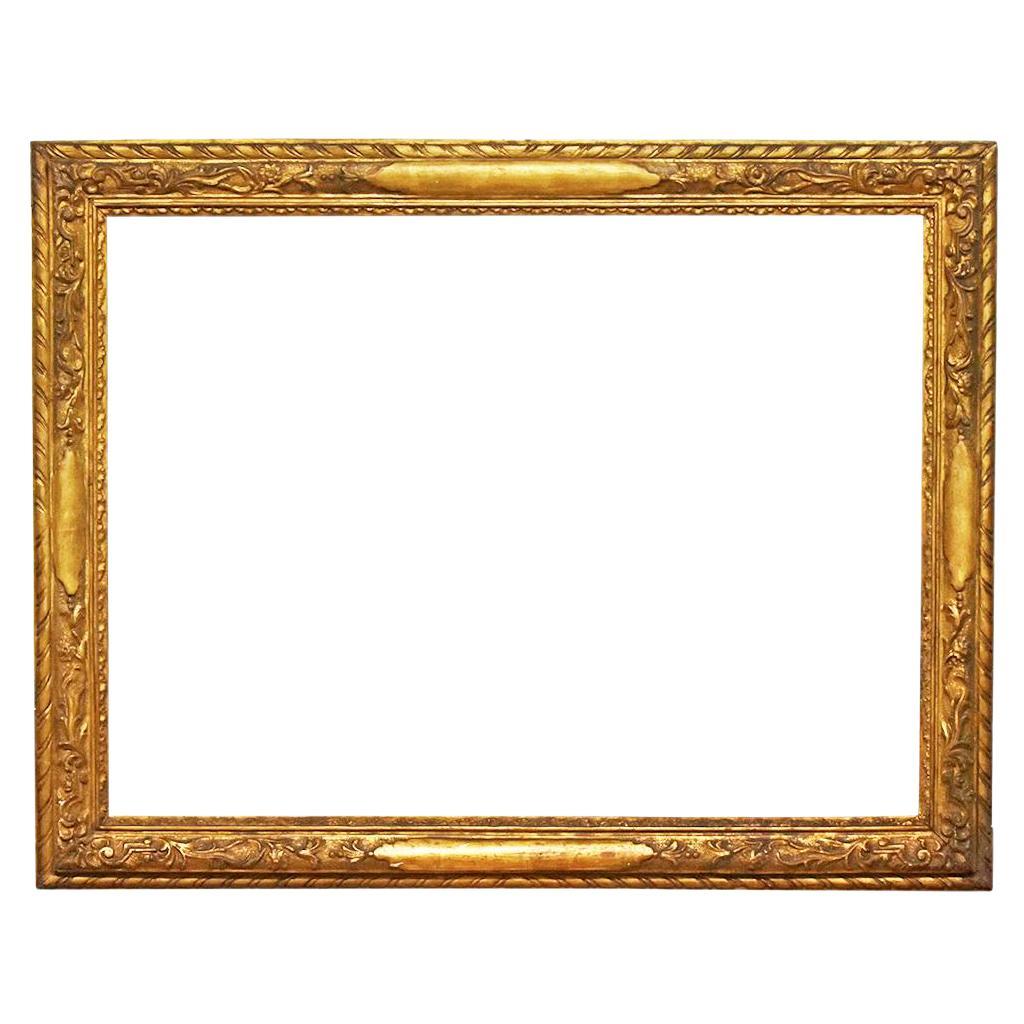 19th Century American Folk Art Grain Painted Flat Panel 9x14 picture frame.

Rabbet Dimensions: 9