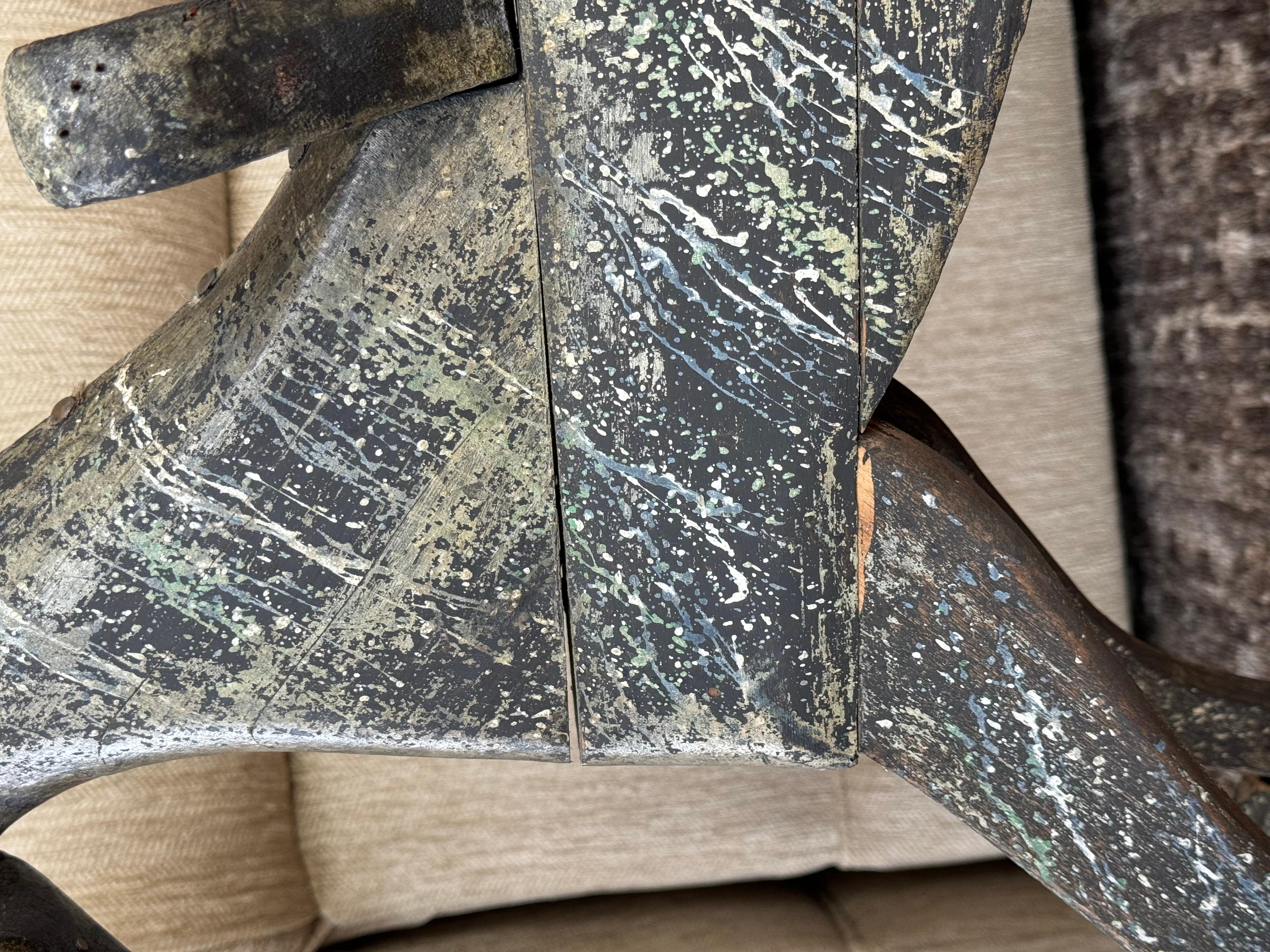 Cheval à bascule d'art populaire américain du 19e siècle en vente 2