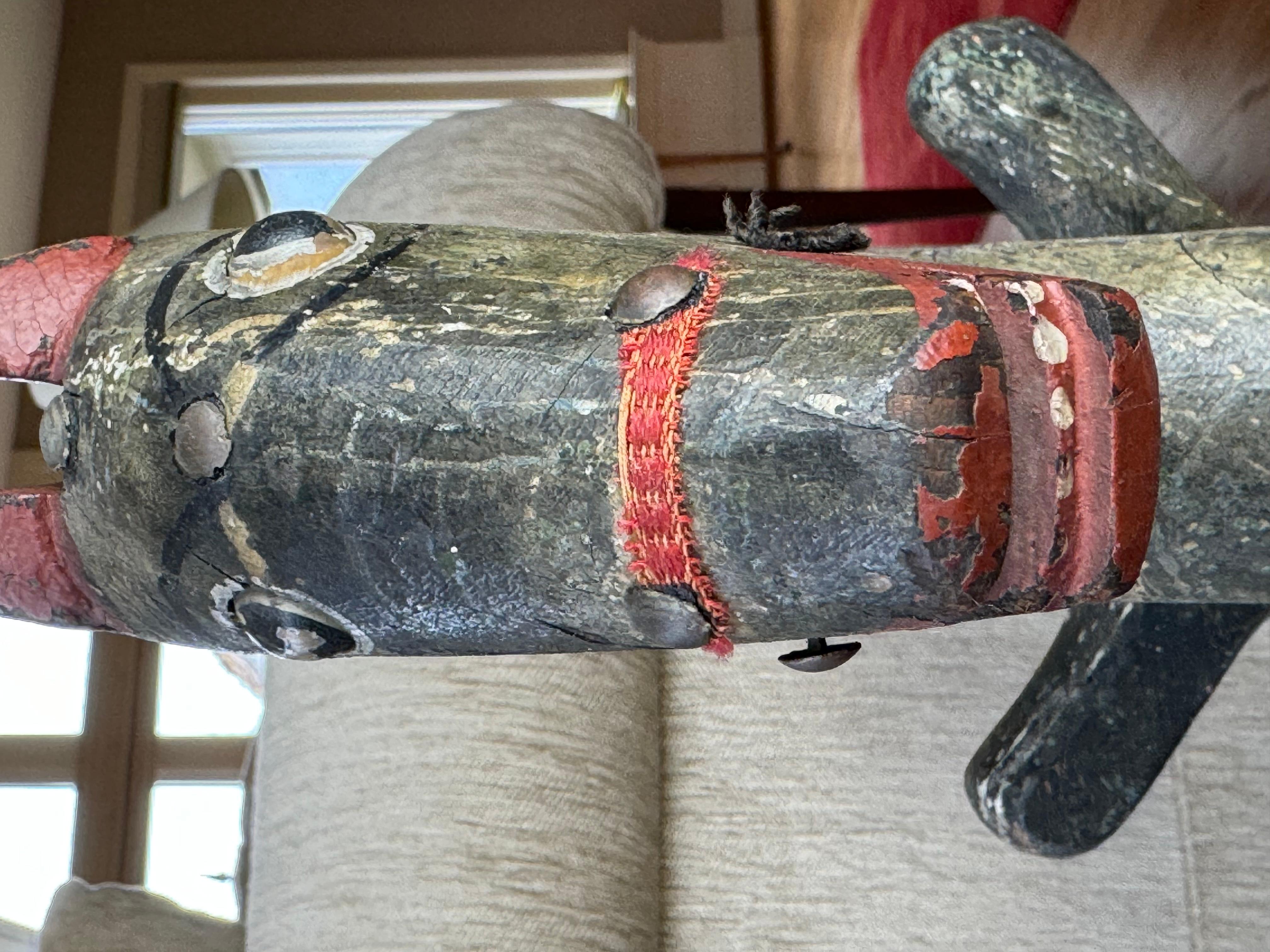 Cheval à bascule d'art populaire américain du 19e siècle en vente 1