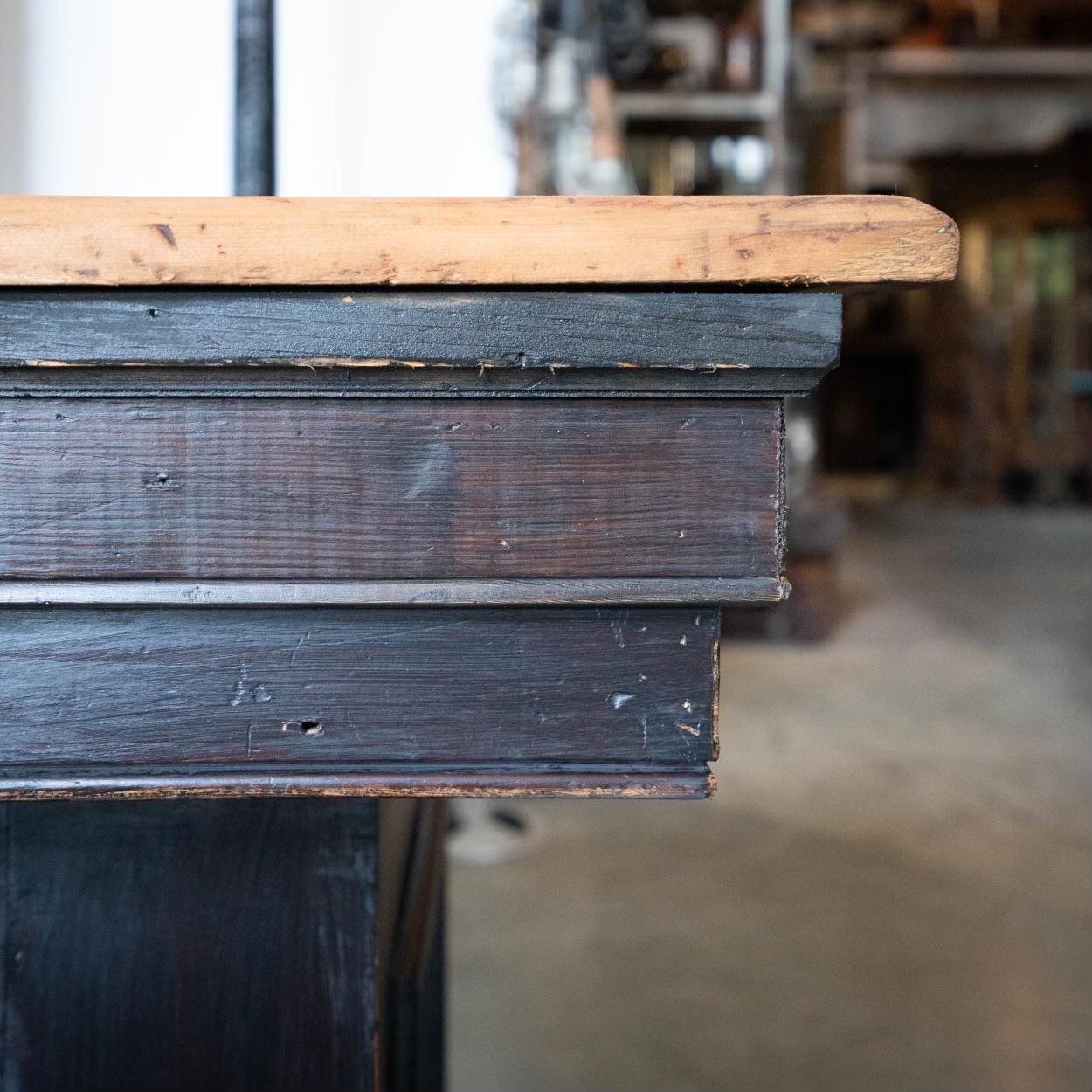 Hand-Crafted 19th Century American General Store Counter For Sale