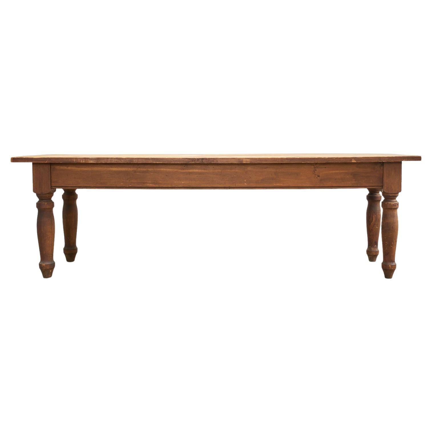 19th Century American General Store Farmhouse Work Table