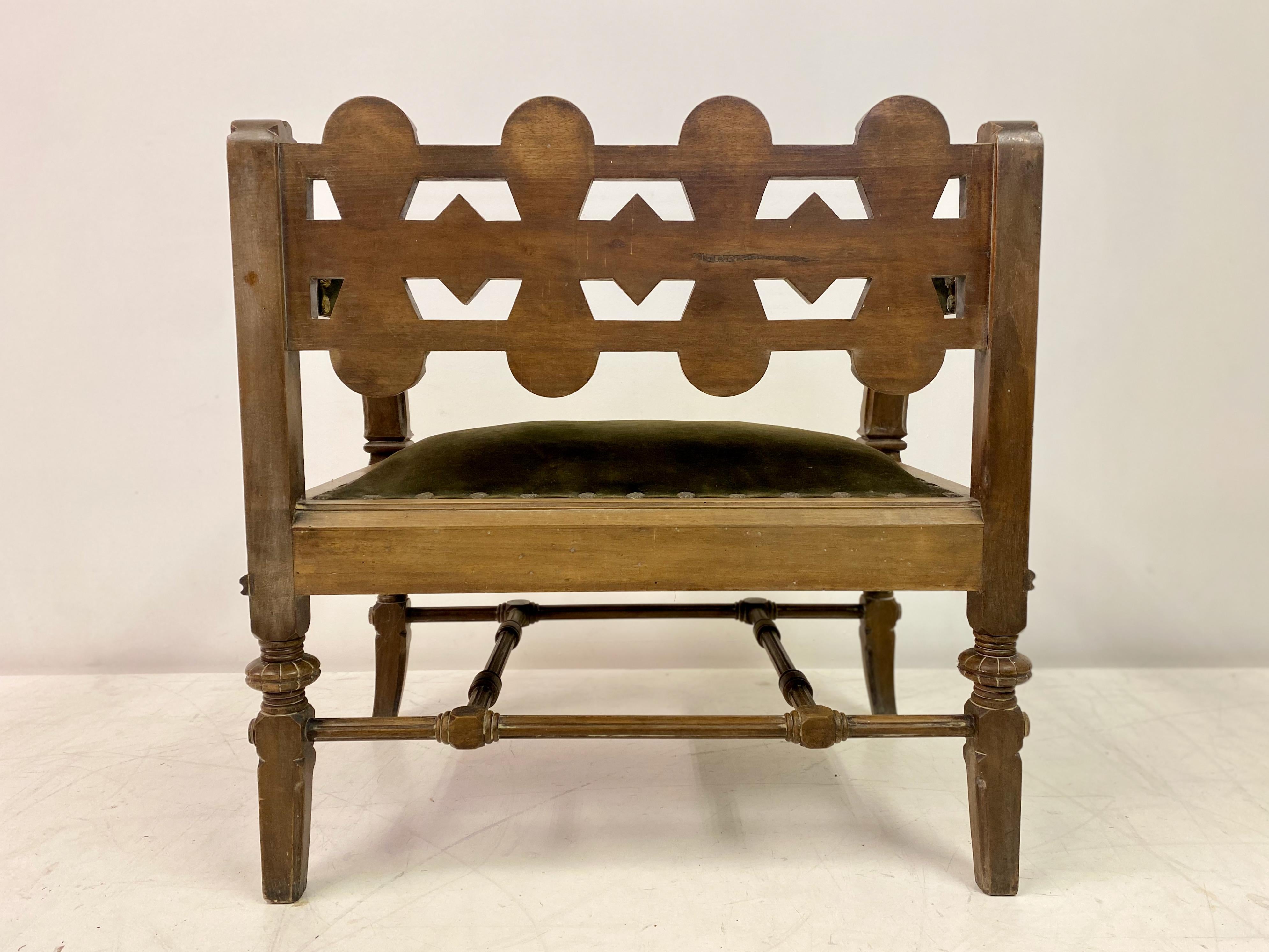 Amerikanischer Gotik-Stuhl des 19. Jahrhunderts 4