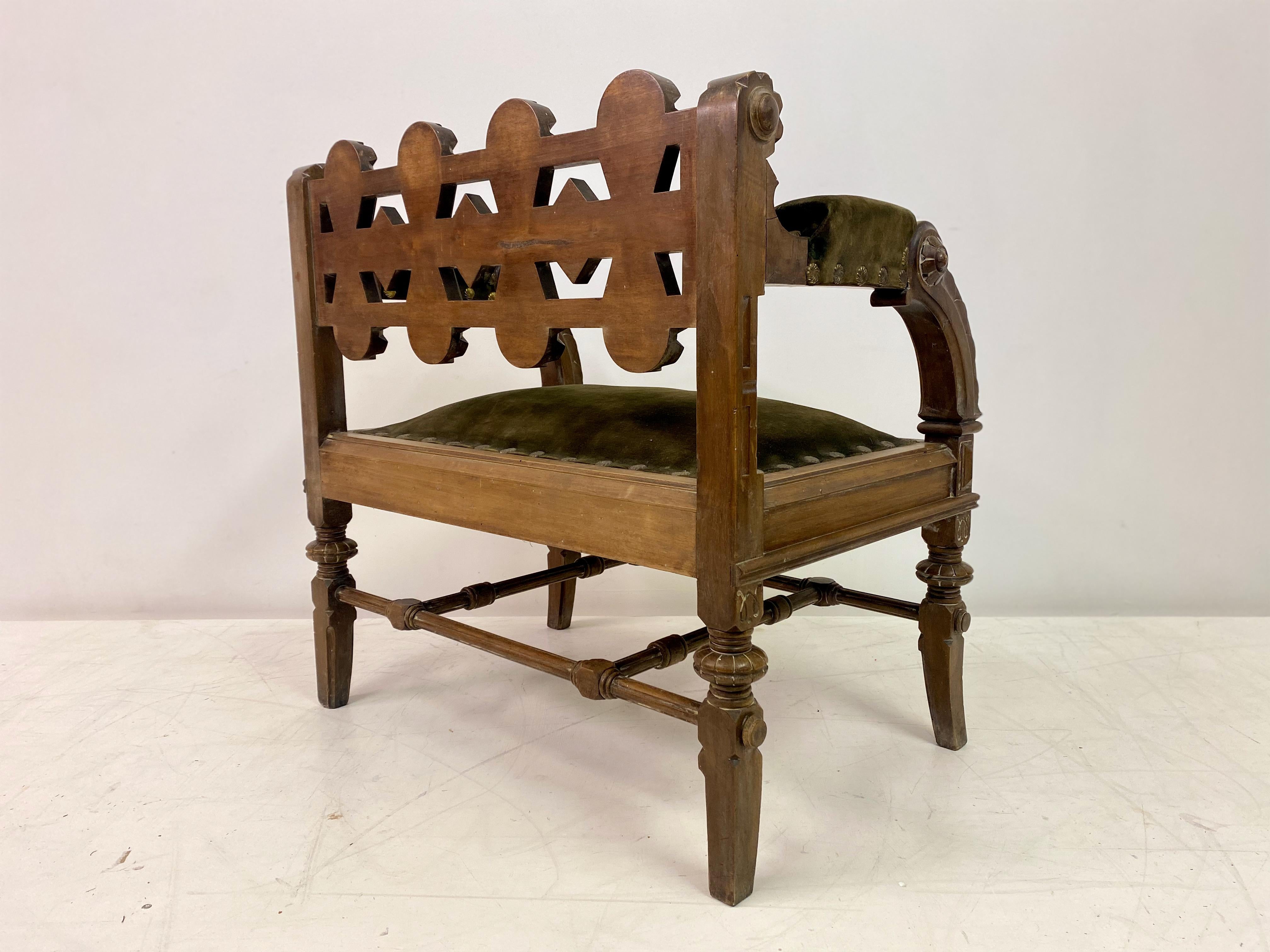 19th Century American Gothic Chair 5