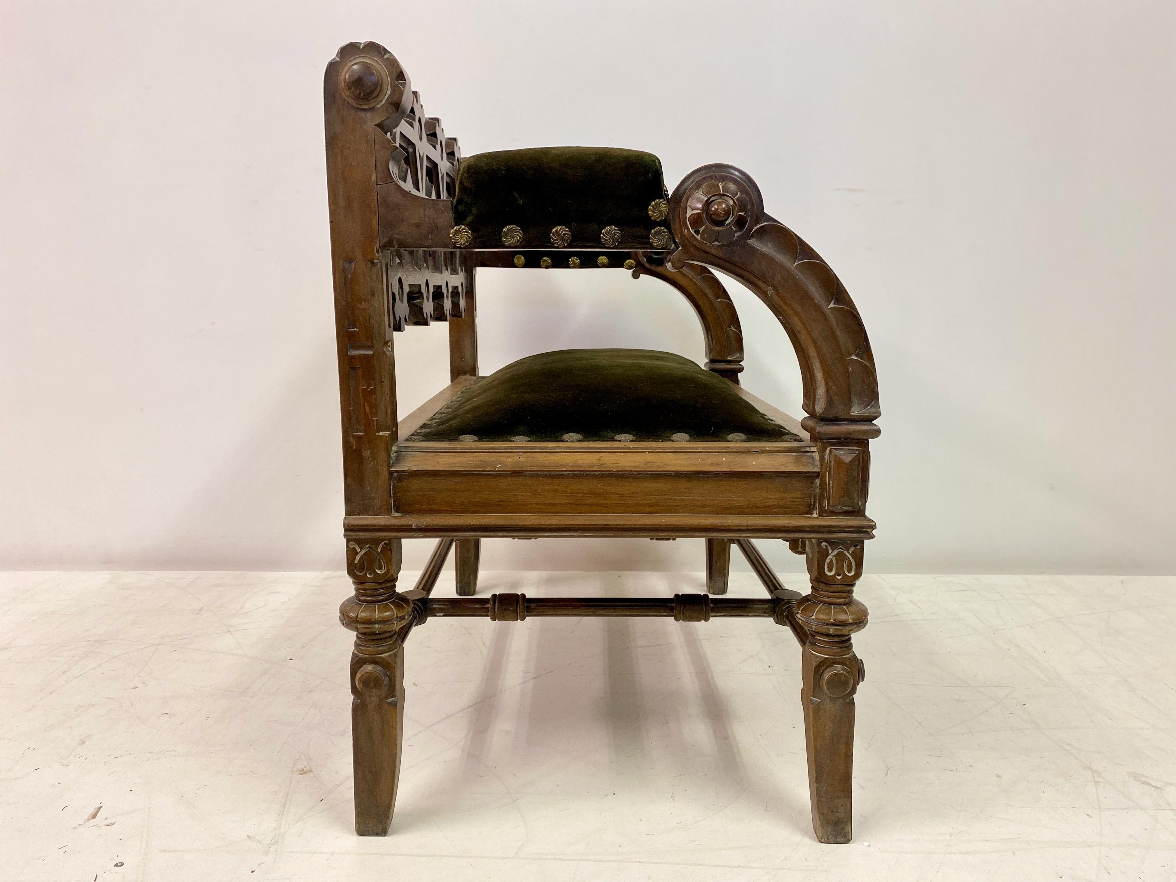 Amerikanischer Gotik-Stuhl des 19. Jahrhunderts 6