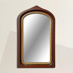 19th Century American Gothic Revival Framed Mirror