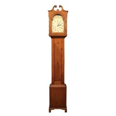 Antique 19th Century American Grandfather Clock by S. Thomas Plymoth