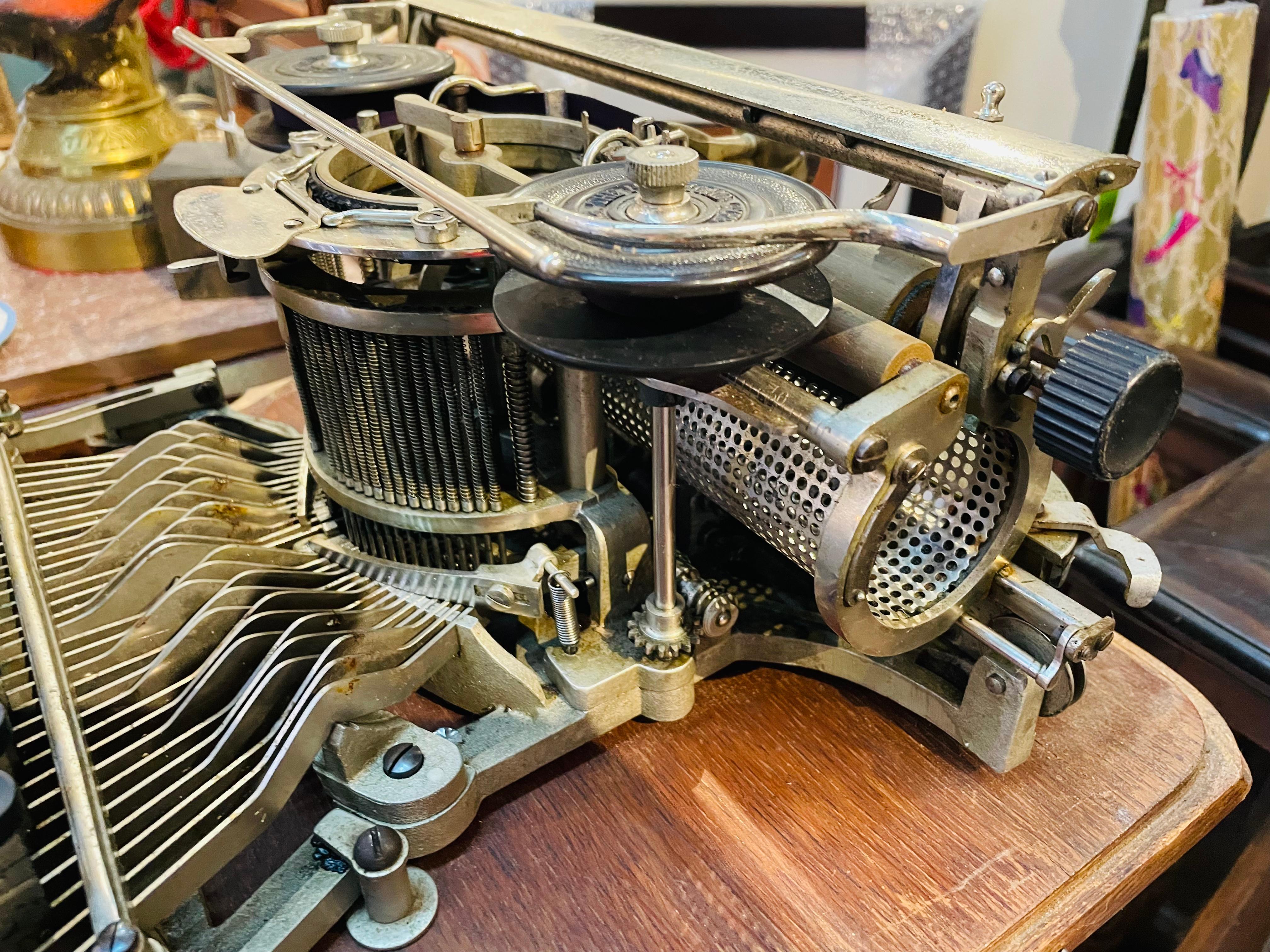 19th Century American Hammond Typewriter  2