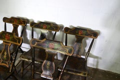 19th Century American Hitchcock Chairs Set of 6