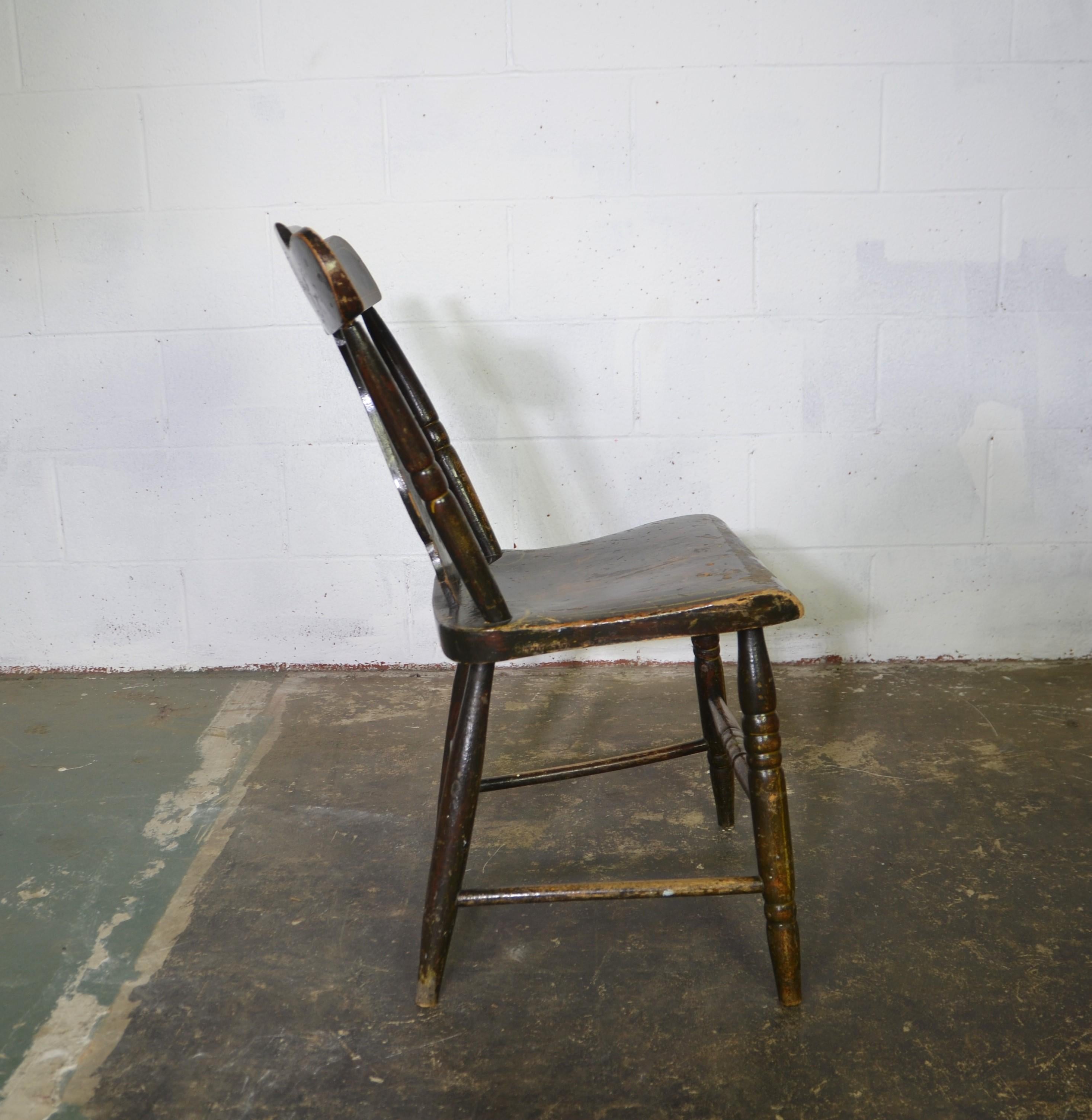Amerikanische Hitchcock-Stühle des 19. Jahrhunderts, 6er-Set im Zustand „Gut“ im Angebot in Pomona, CA
