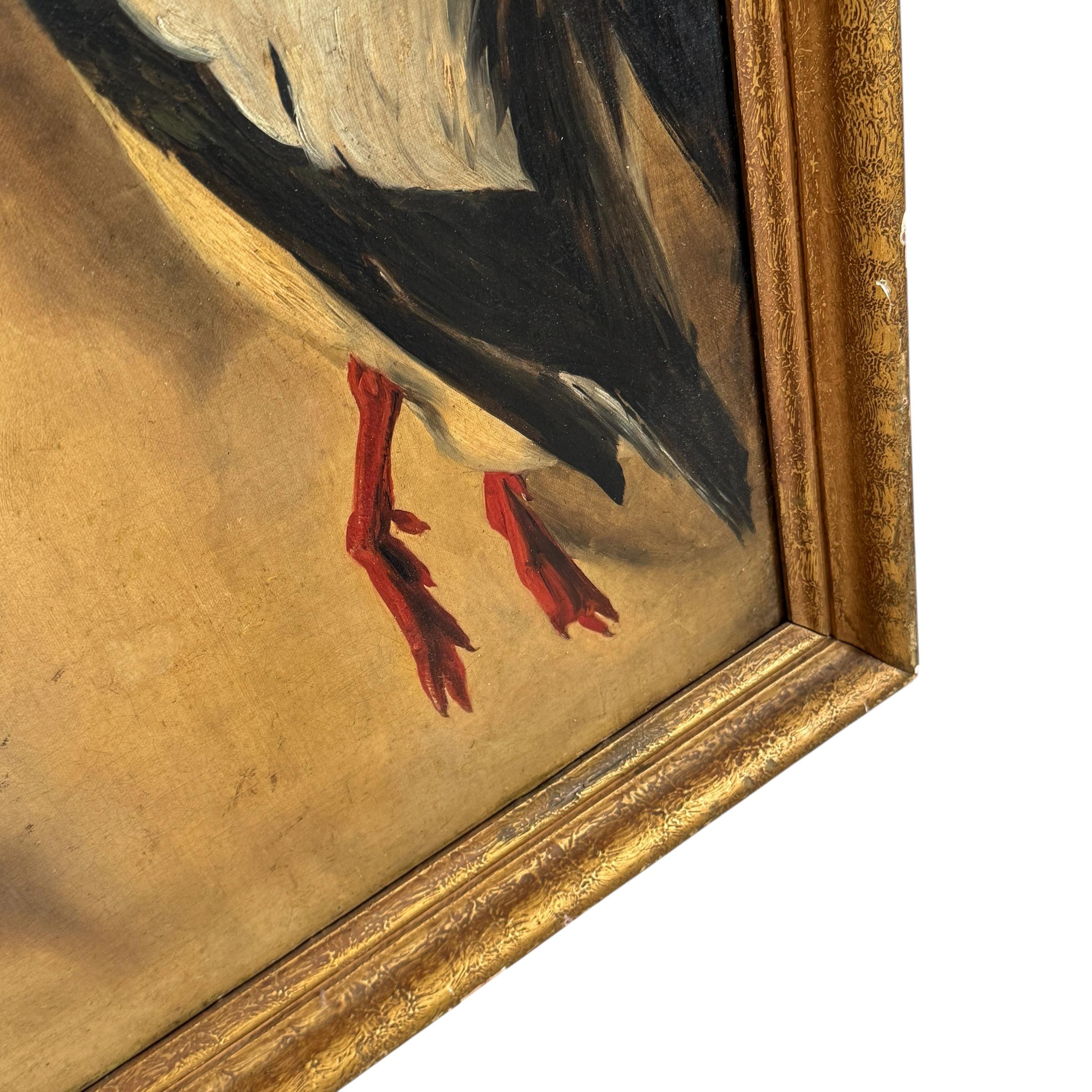 19th Century American Hunt Trophy Painting For Sale 1