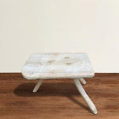 19th Century American Milking Stool