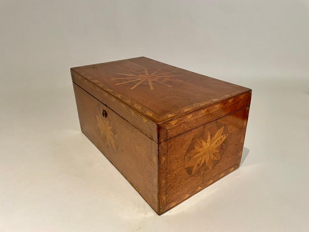 19th Century American Nautical Inlaid Box For Sale 8