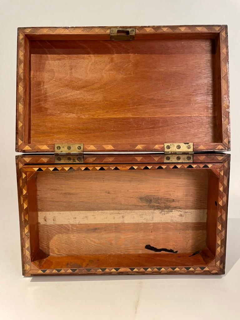 19th Century American Nautical Inlaid Box For Sale 10