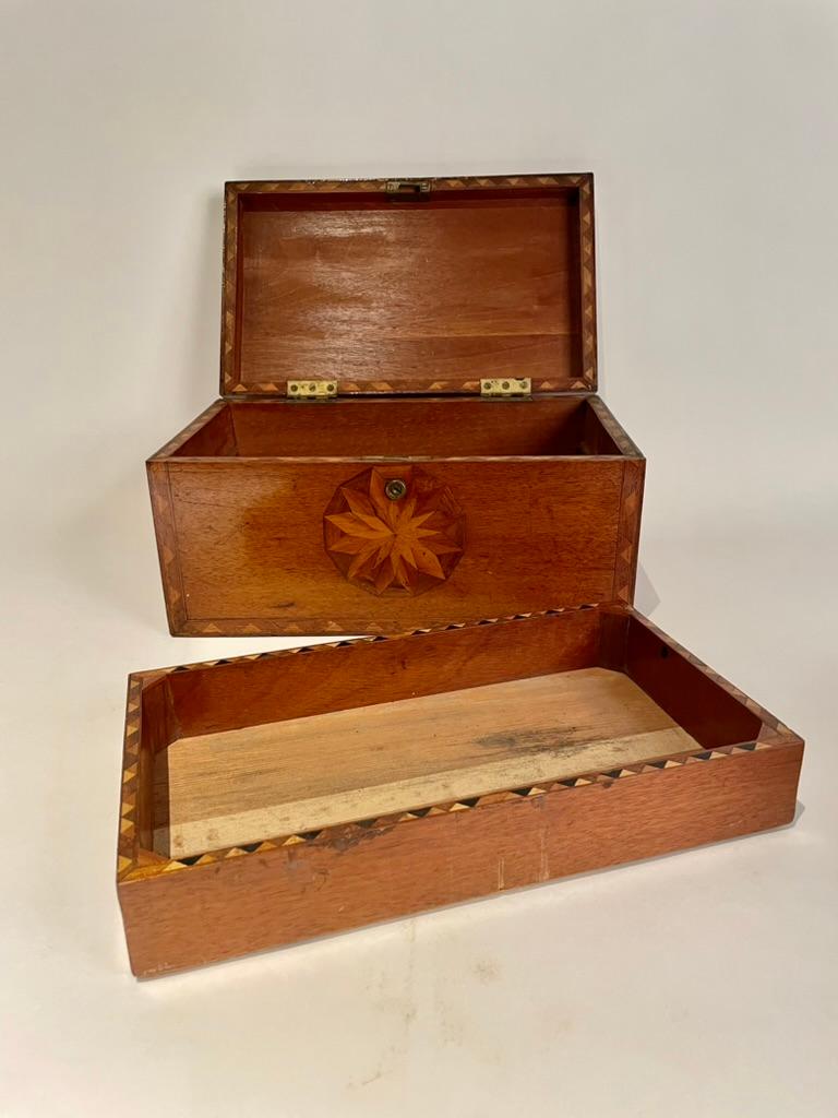 19th Century American Nautical Inlaid Box For Sale 12