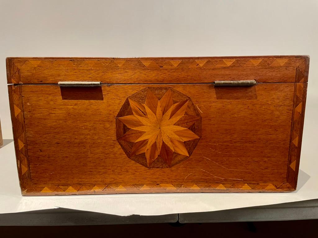 19th Century American Nautical Inlaid Box For Sale 3