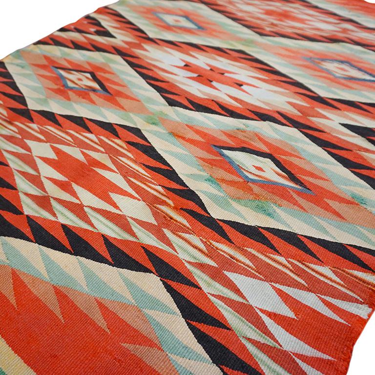 Amerikanischer Navajo Germantown-Teppich aus dem 19. Jahrhundert im Angebot 7