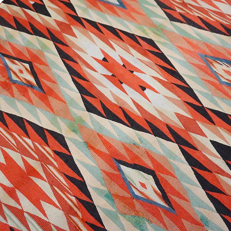 Amerikanischer Navajo Germantown-Teppich aus dem 19. Jahrhundert im Angebot 10